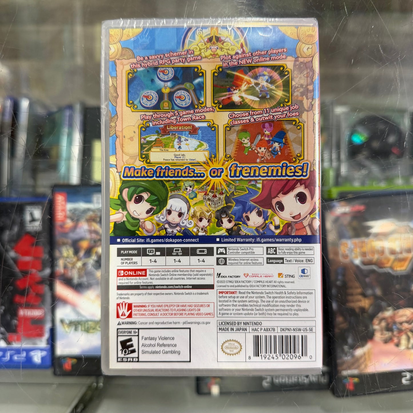 Dokapon Kingdom Connect Nintendo Switch Unopened