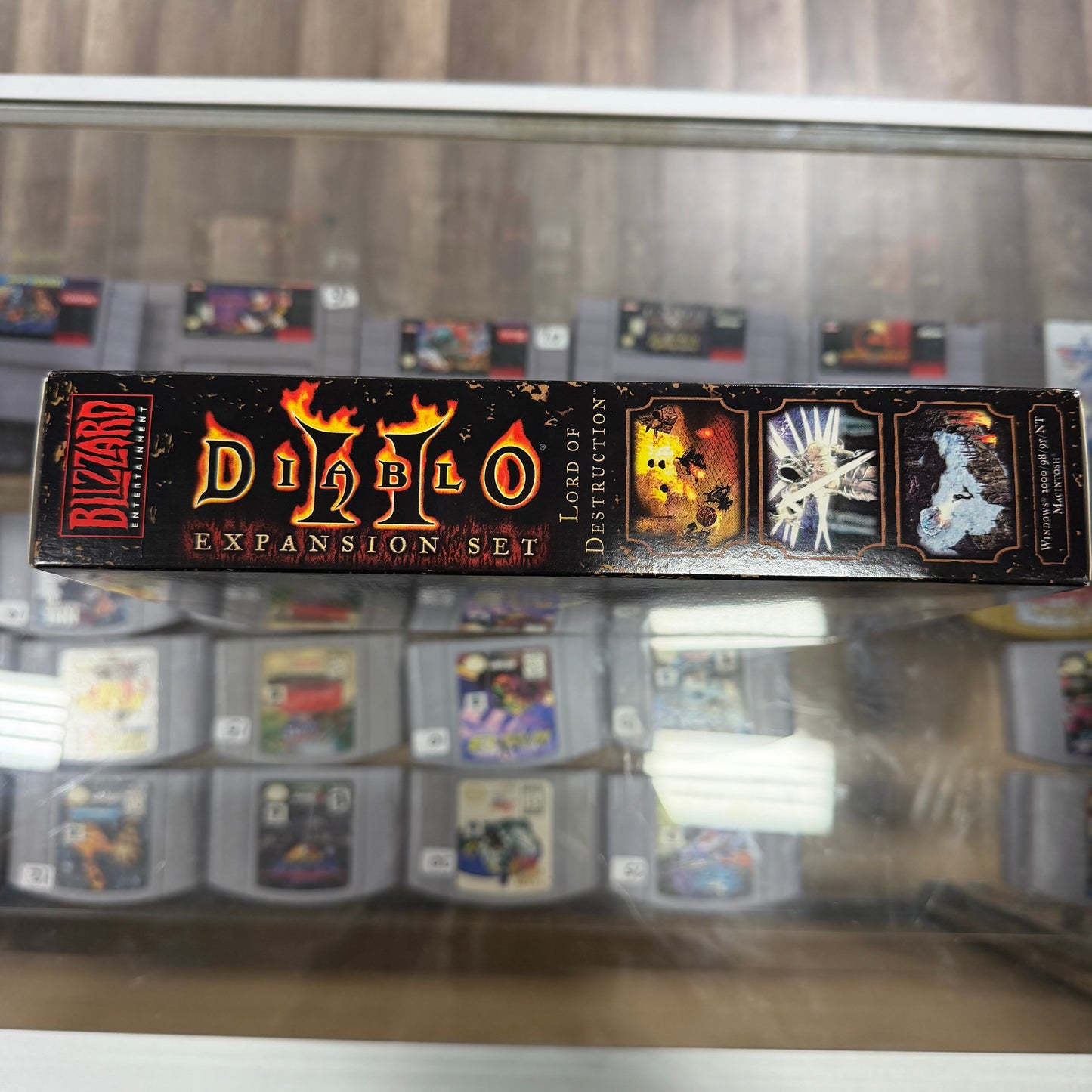 Diablo II Expansion Set Lords of Destruction Big Box Sealed Blizzard Nice Shape