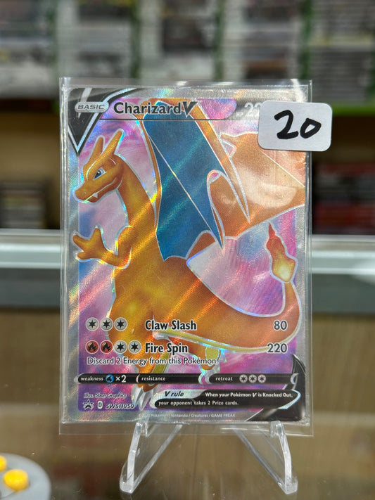Charizard V - SWSH050 - SWSH: Sword & Shield Promo Cards New