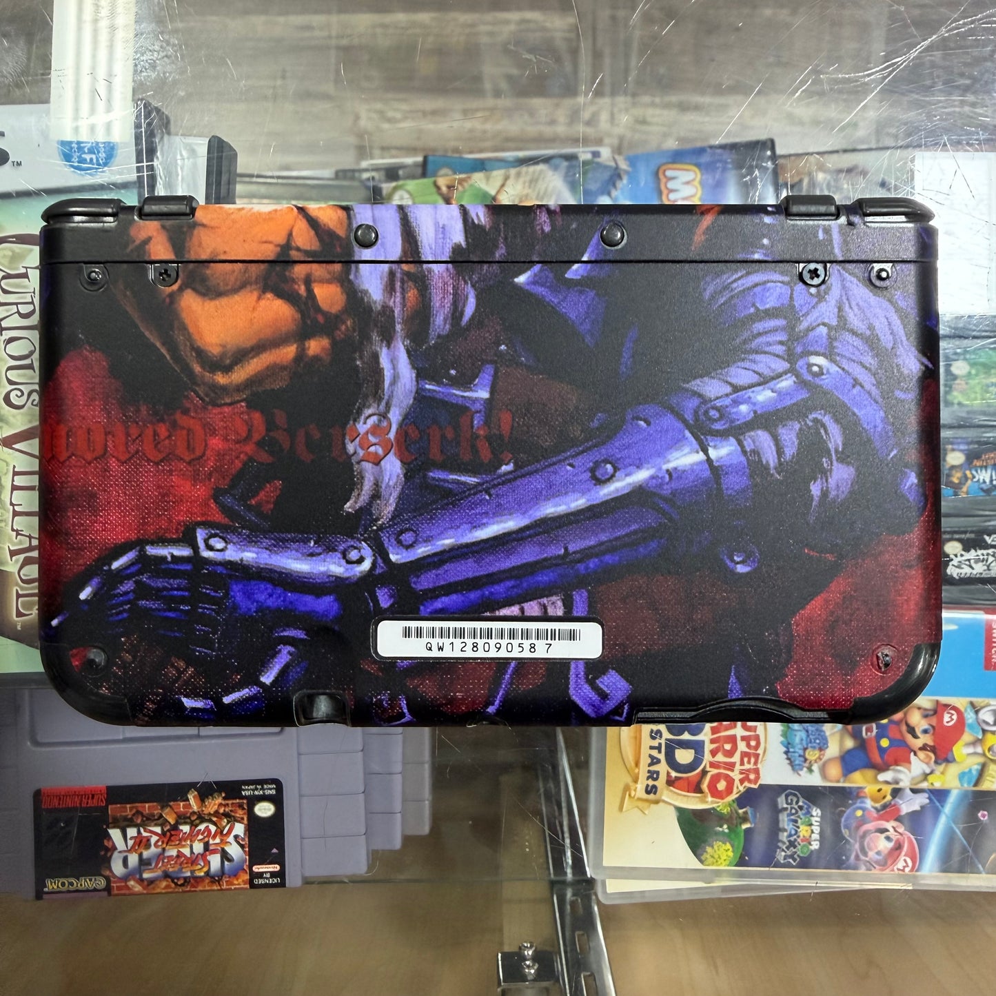 Black New Nintendo 3DS XL Handheld System With Charger (Preinstalled Games) 587