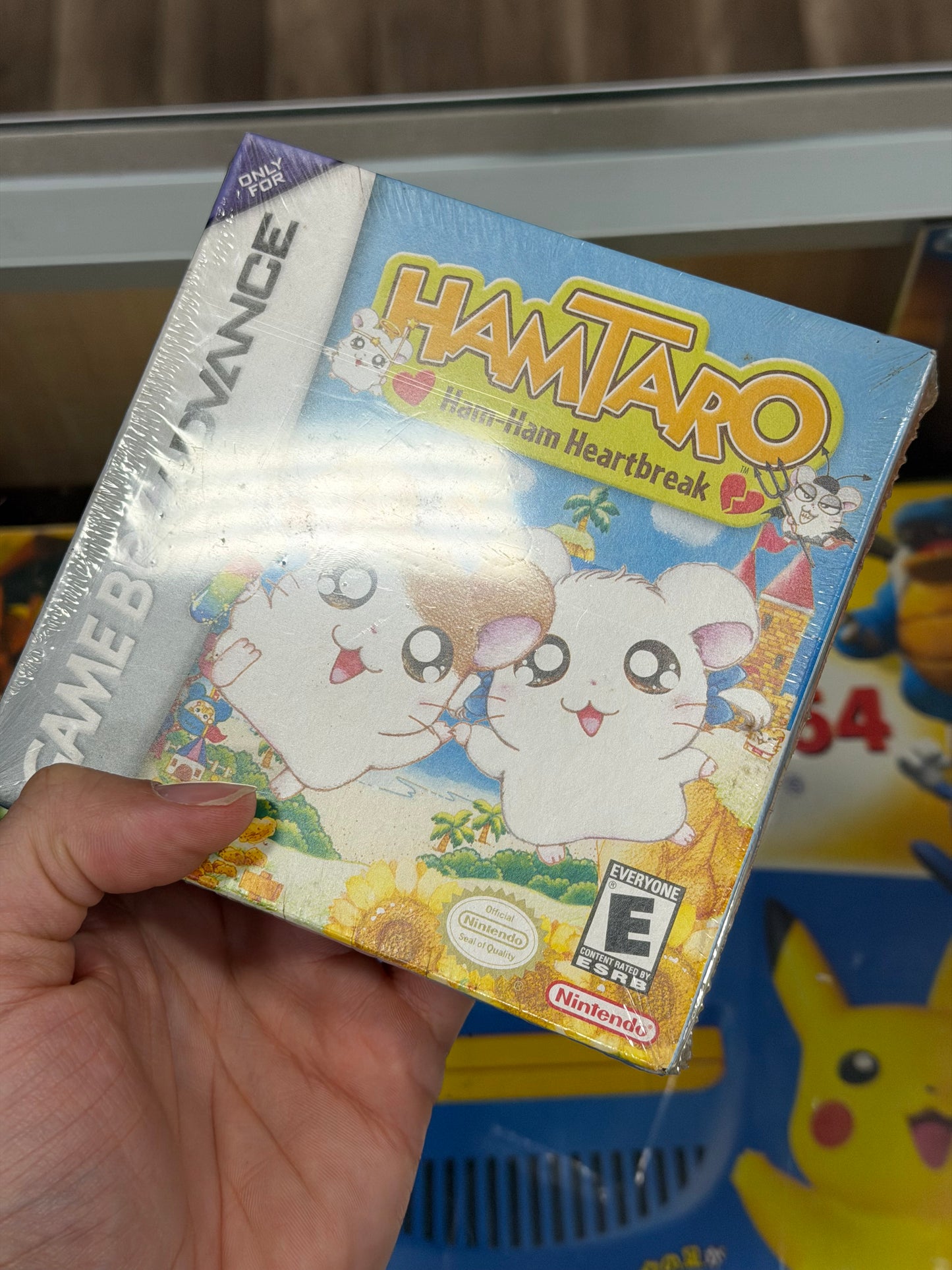 Hamtaro Ham Ham Heartbreak GameBoy Advance Sealed