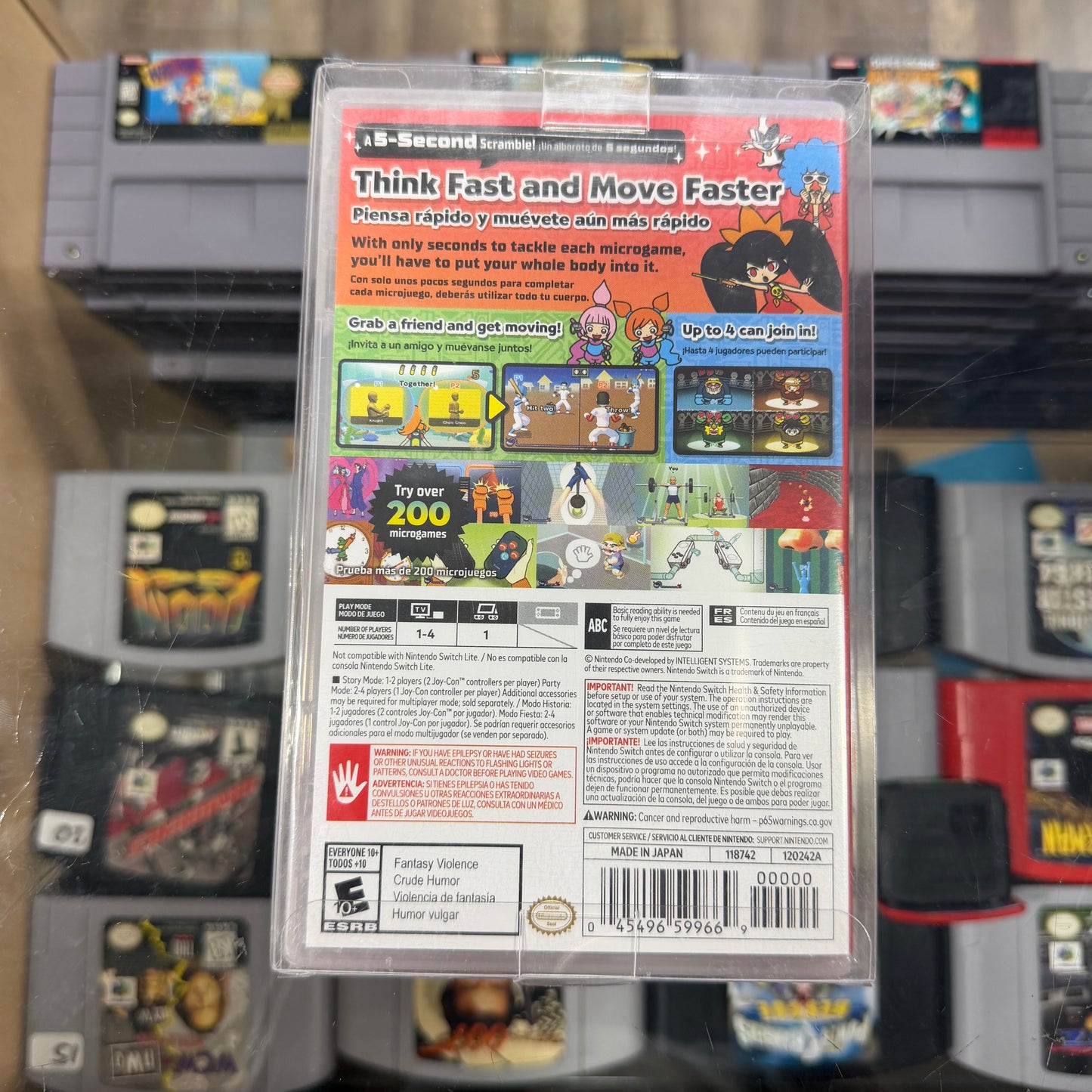 WarioWare: Move It Nintendo Switch Sealed
