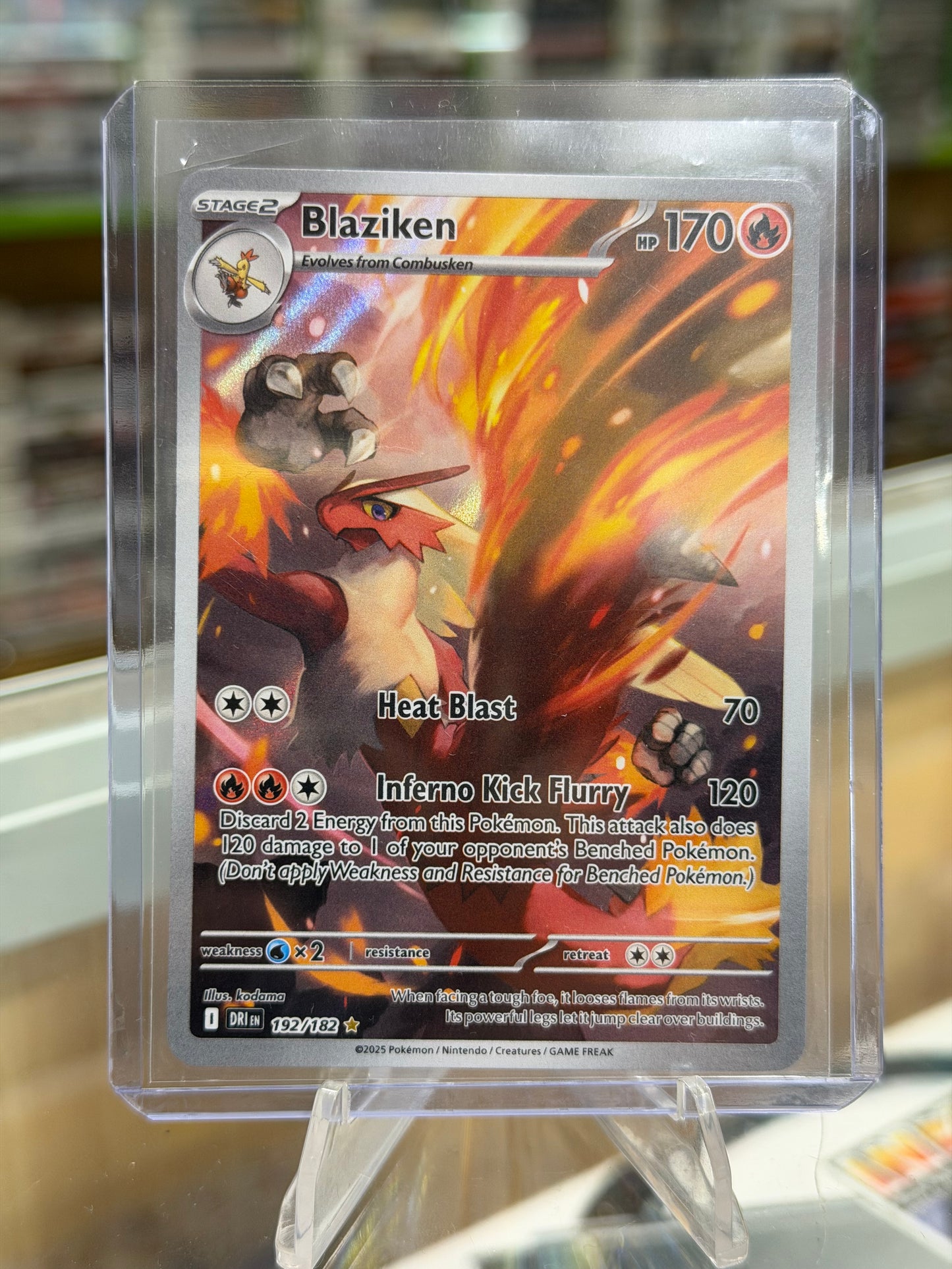 Blaziken - 192/182 - Destined Rivals NM