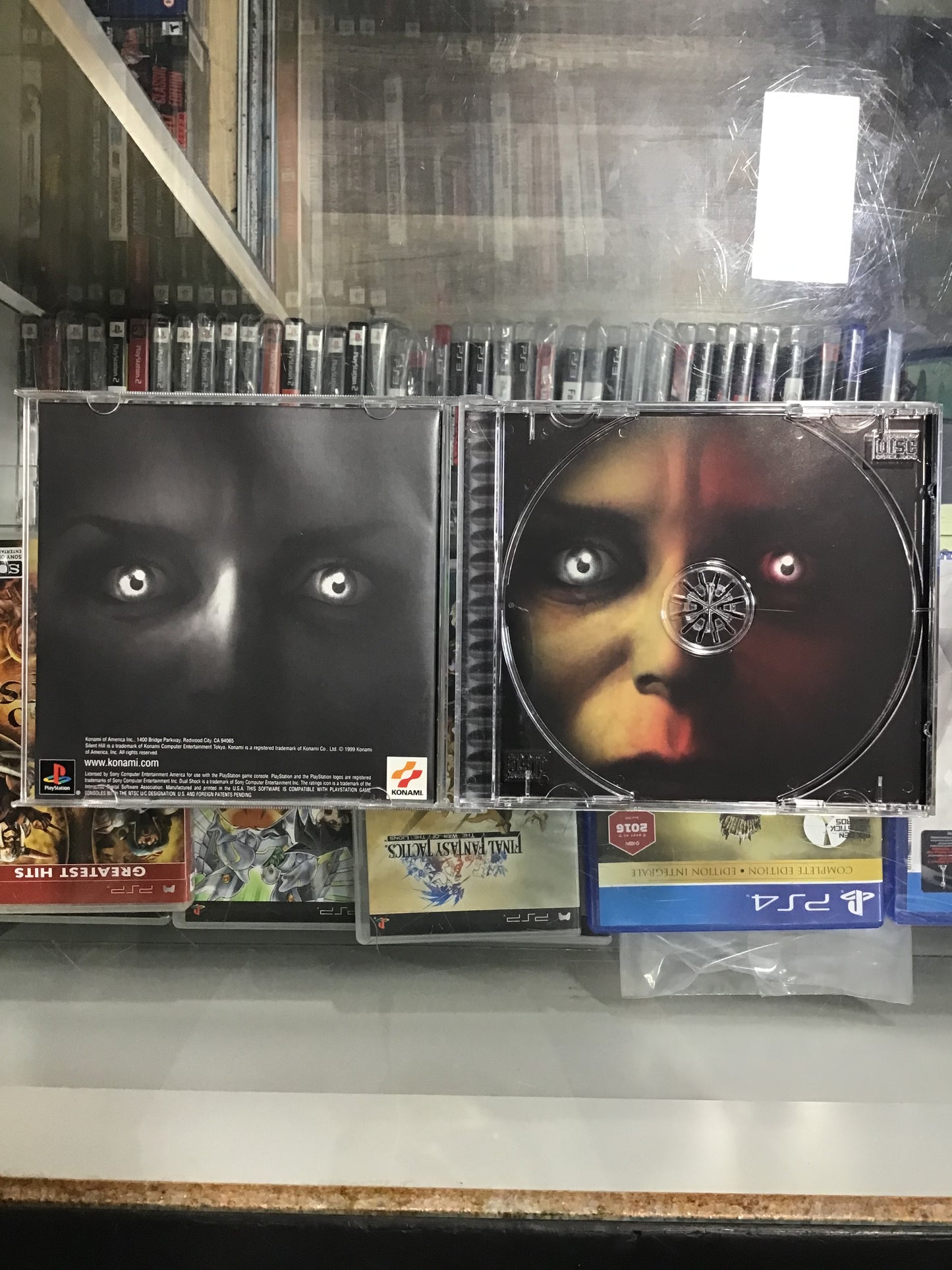 Silent Hill PlayStation 1 Case and Manual ONLY