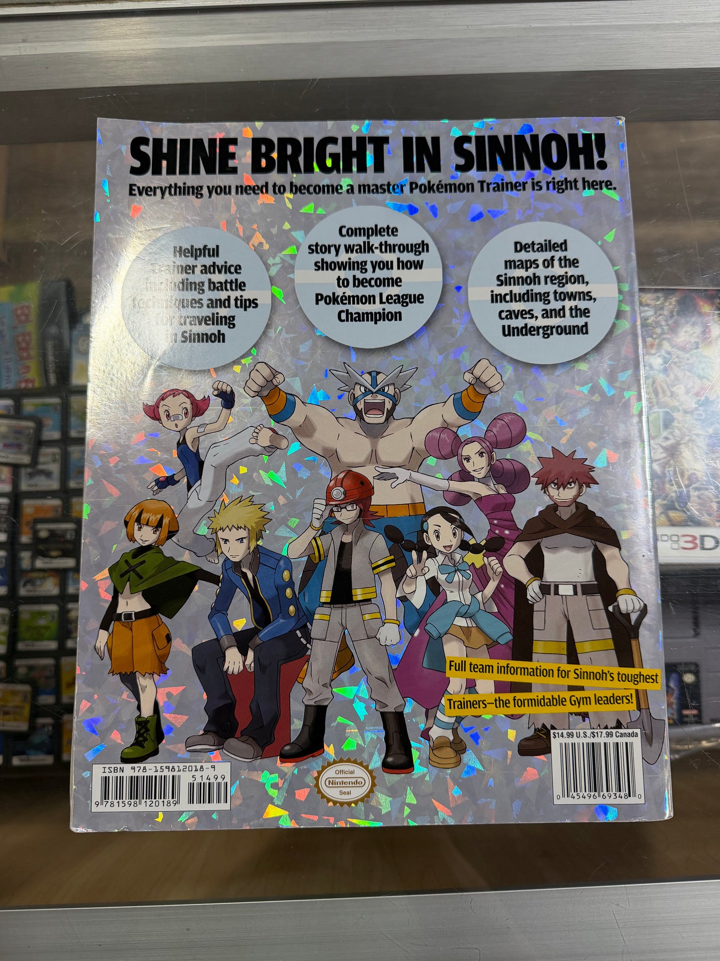 Pokemon Diamond and Pearl Official Guide from Nintendo Power (Worn)