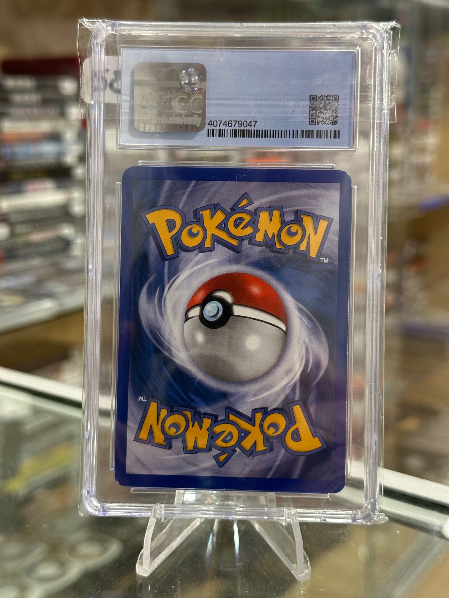 Omanyte - EX Legend Maker Reverse Foil 60/92 CGC 9 Pokemon Card Not PSA