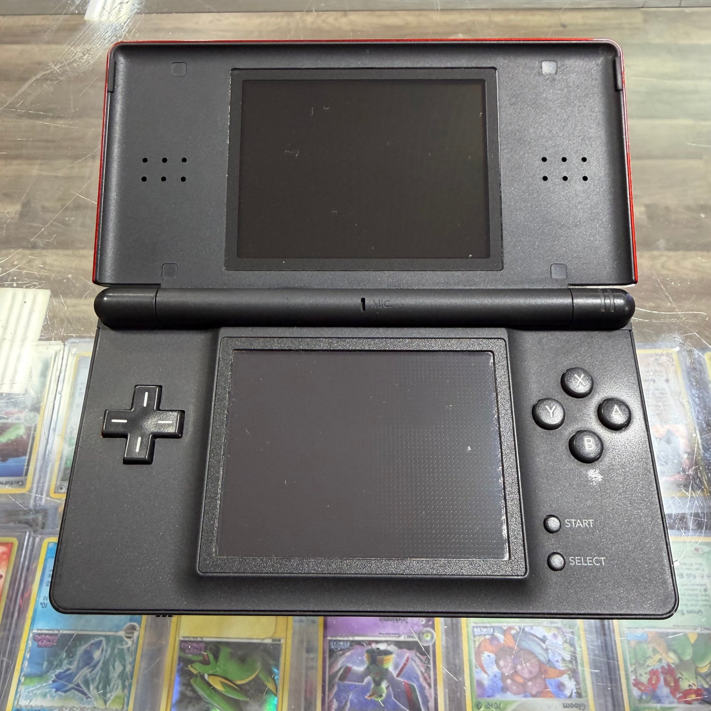 Red & Black Nintendo DS Lite Nintendo DS (Charger included)