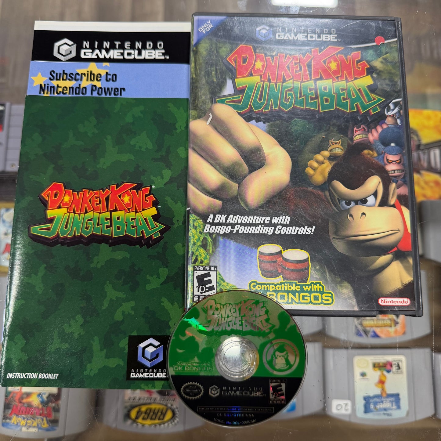 Donkey Kong Jungle Beat Gamecube