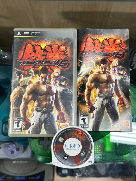 Tekken 6 PSP CIB