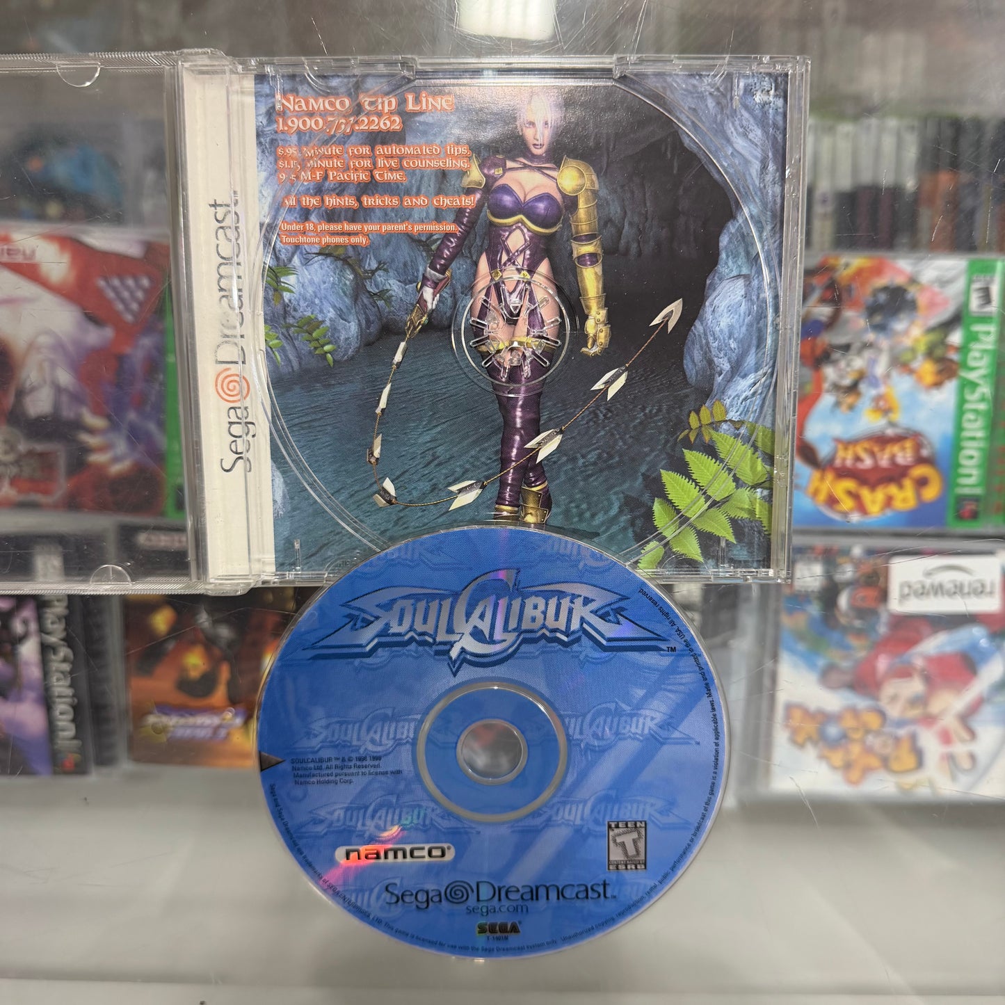 Soul Calibur Sega Dreamcast (no cover art)