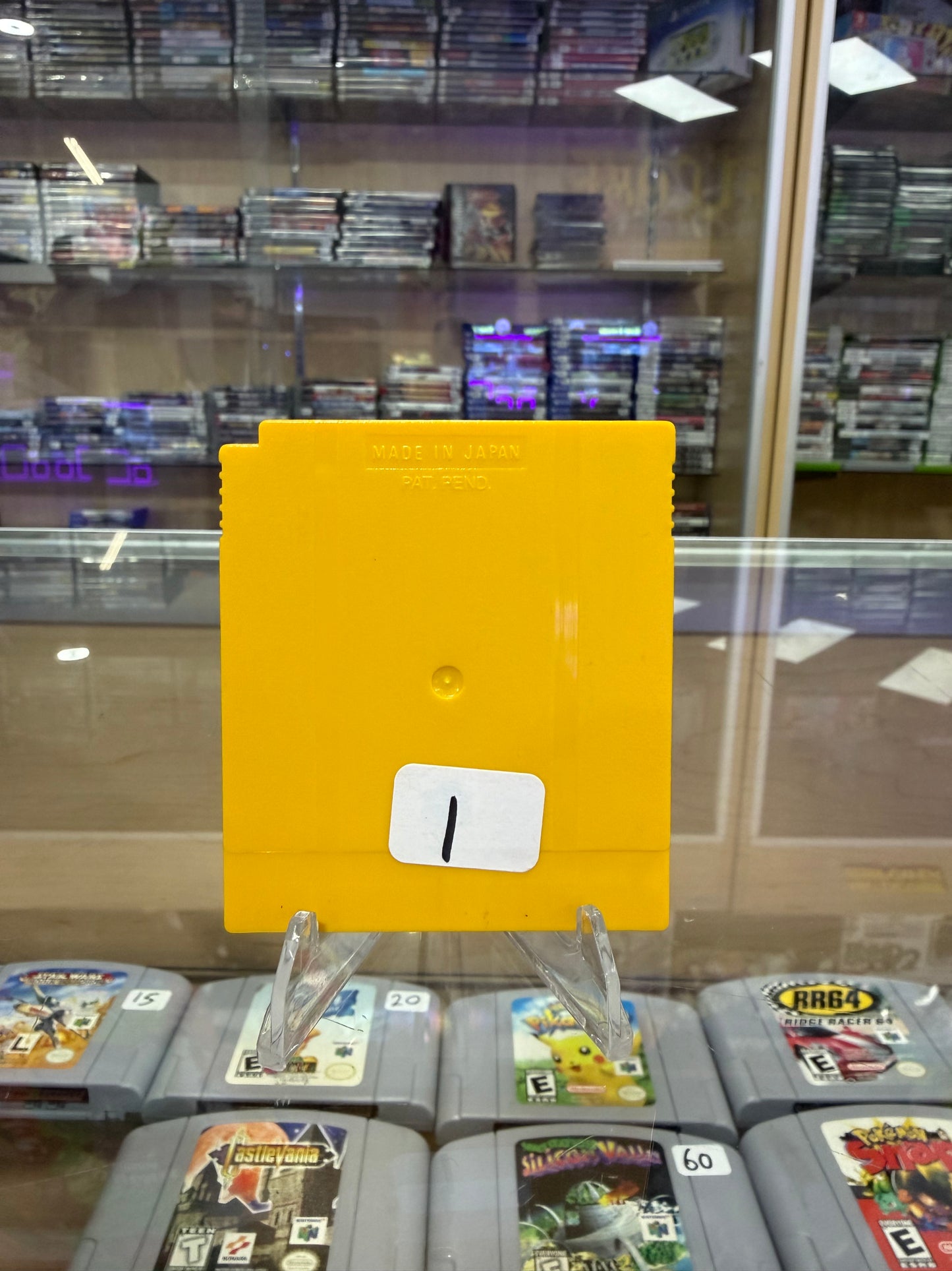 Pokémon Yellow (Authentic) Nintendo Gameboy Color (1)