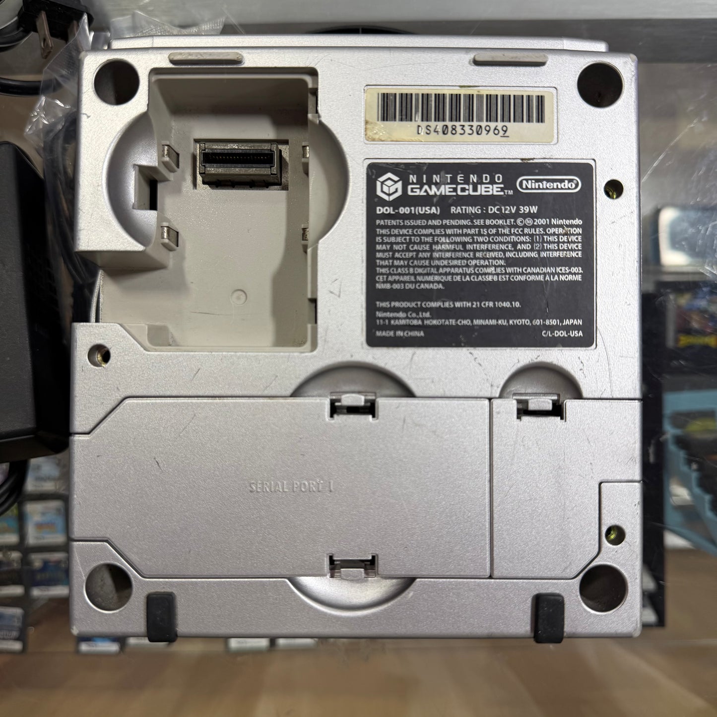 Platinum Gamecube System Gamecube (controller cables included)