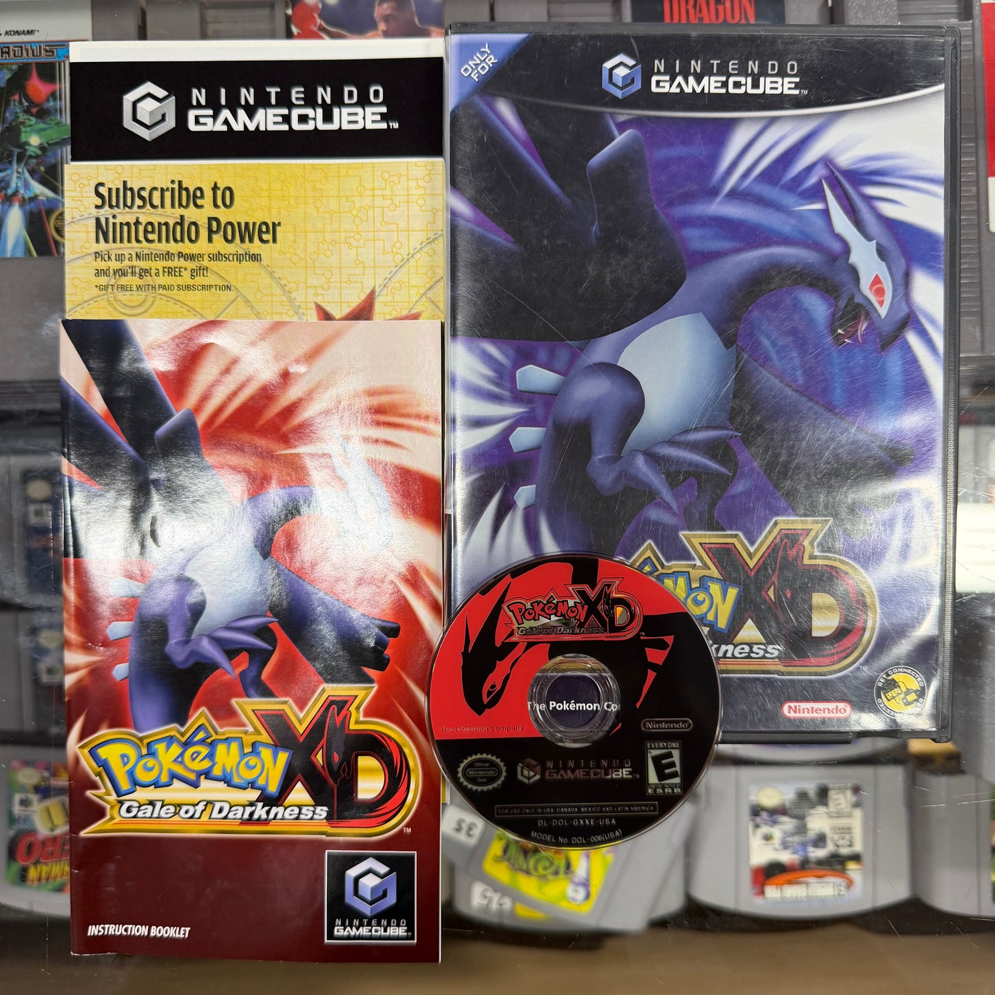 Pokemon XD: Gale of Darkness CIB with Poster Nintendo Gamecube