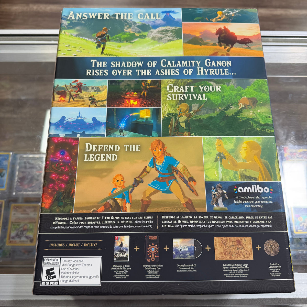 Zelda Breath Of The Wild [Special Edition] Nintendo Switch ( Unopened )