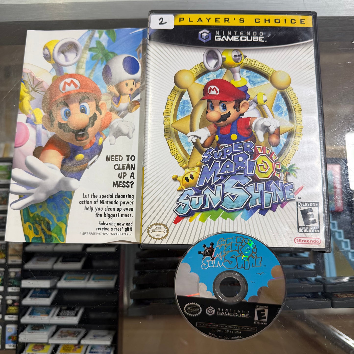Super Mario Sunshine Nintendo Gamecube ( 2 )