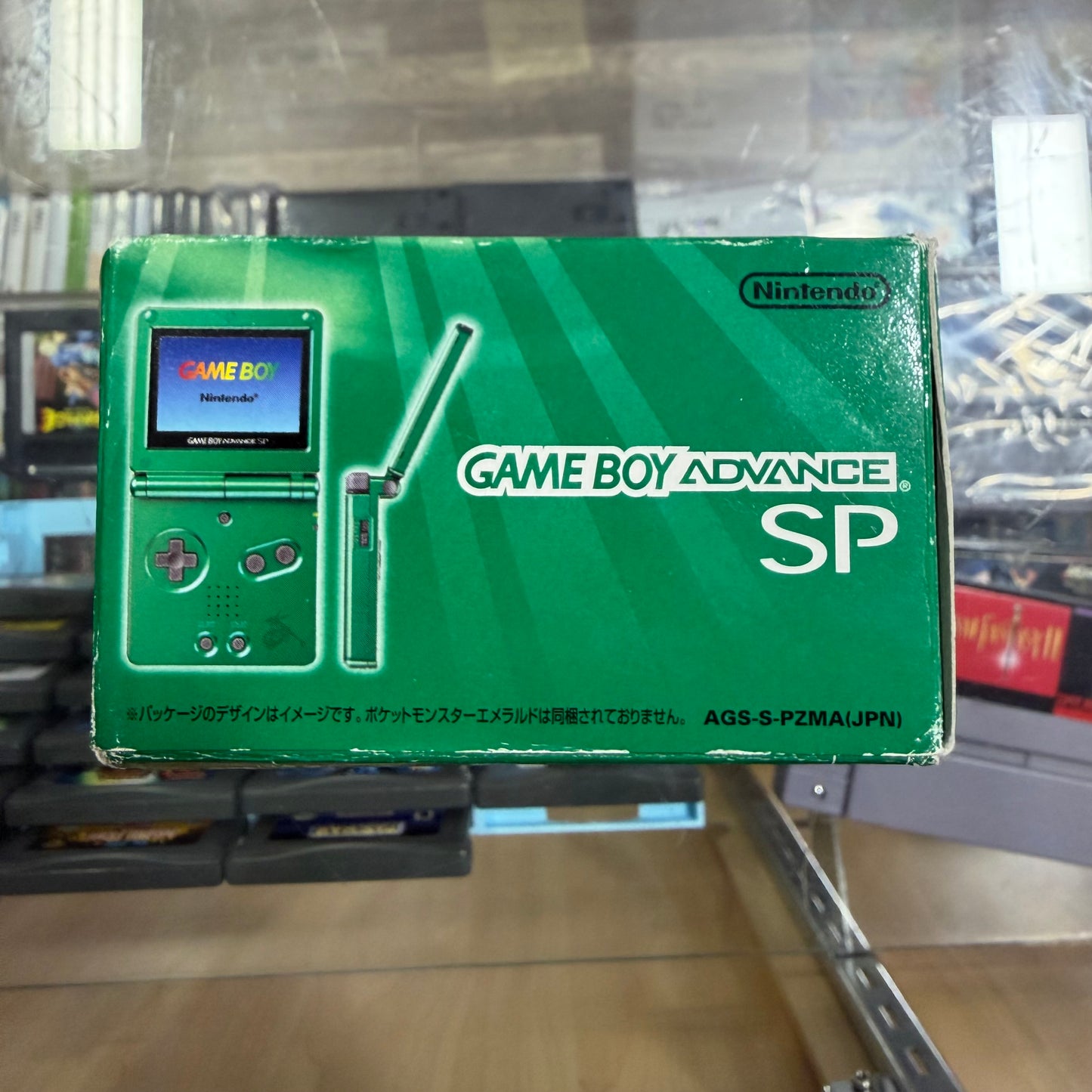 Gameboy Advance SP [Rayquaza Edition] GameBoy Advance System Authentic