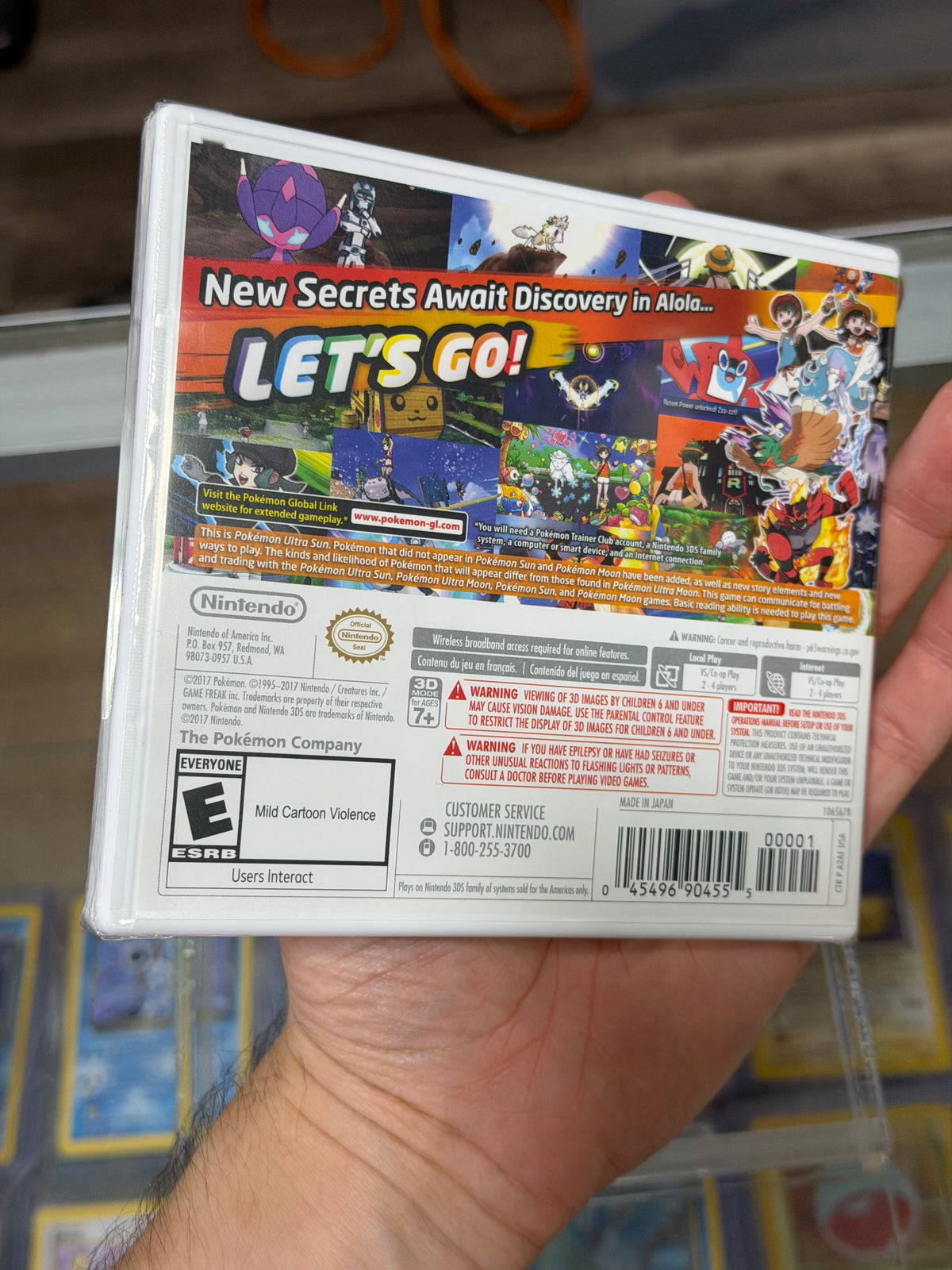 Pokémon Ultra Sun Nintendo 3DS Unopened US Version