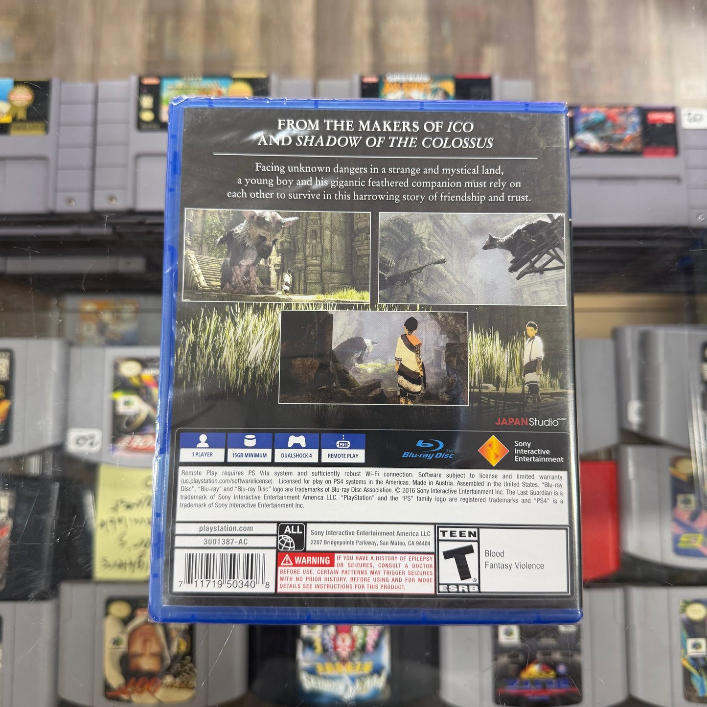 The Last Guardian Playstation 4 Sealed