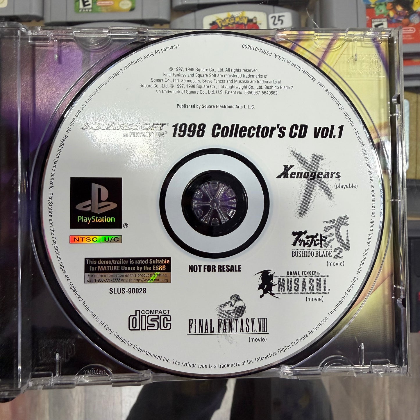 Parasite Eve Playstation 1 (CIB) (w reg card) (clean disc)