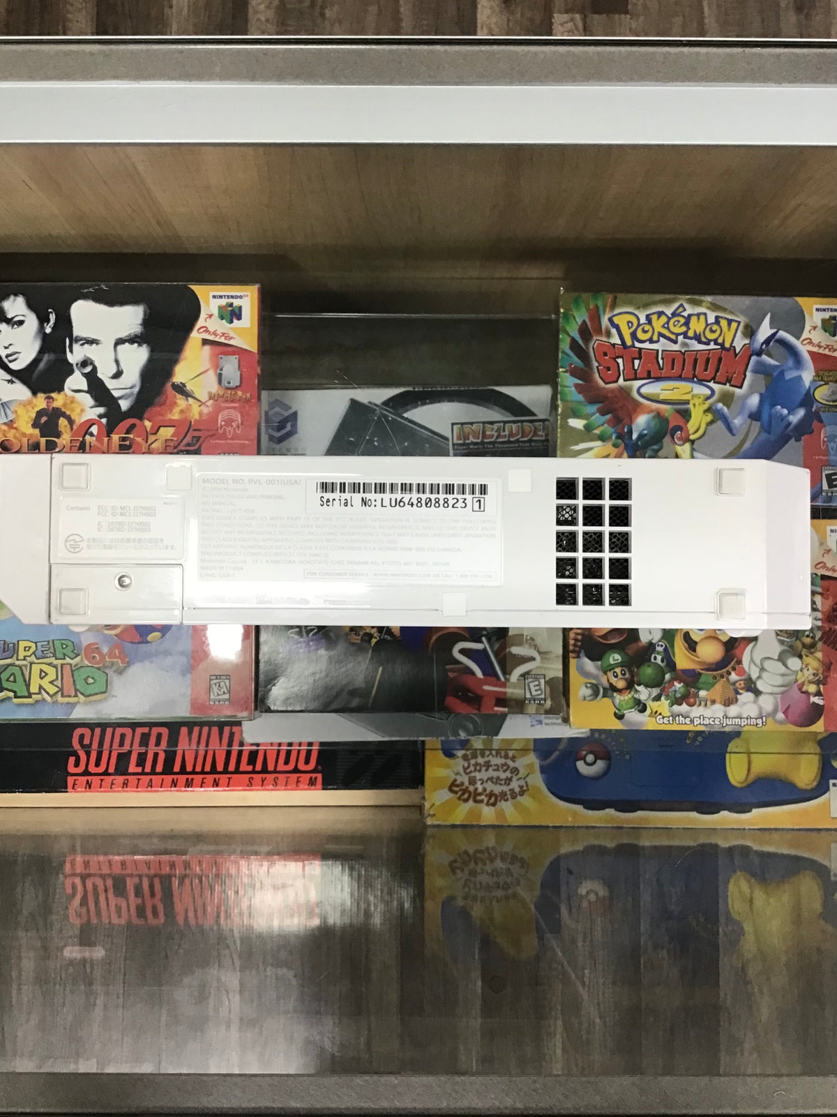 Nintendo Wii System with All Wires and Controllers (231)