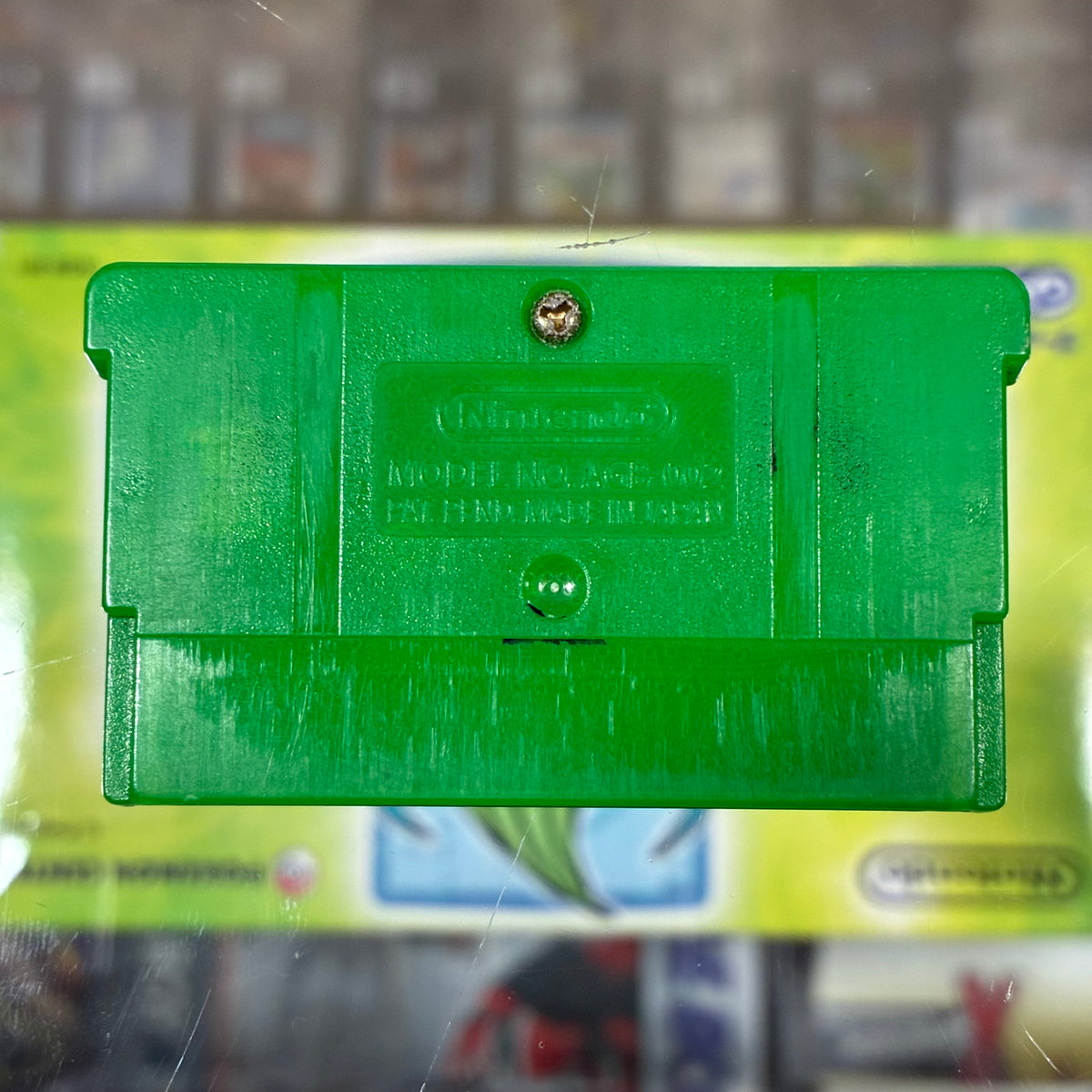 Pokémon LeafGreen Nintendo GameBoy Advance (Authentic) (REPRODUCTION LABEL)