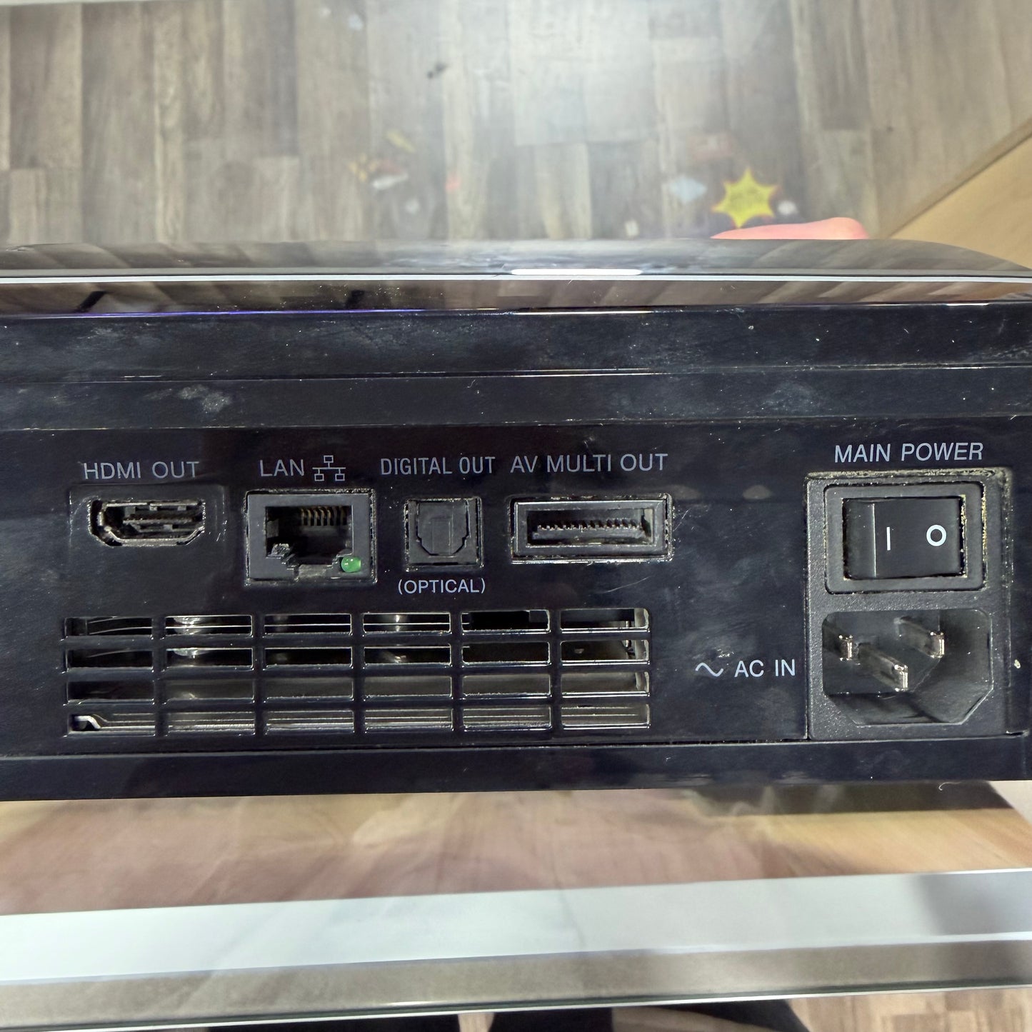 PlayStation 3 Backwards Compatible Model with Controller, Wires, and Box