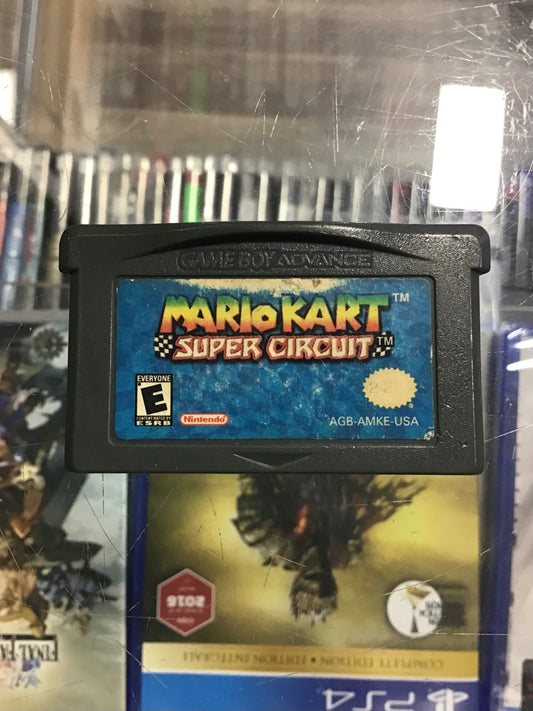 Mario Kart Super Circuit Nintendo Gameboy Advance