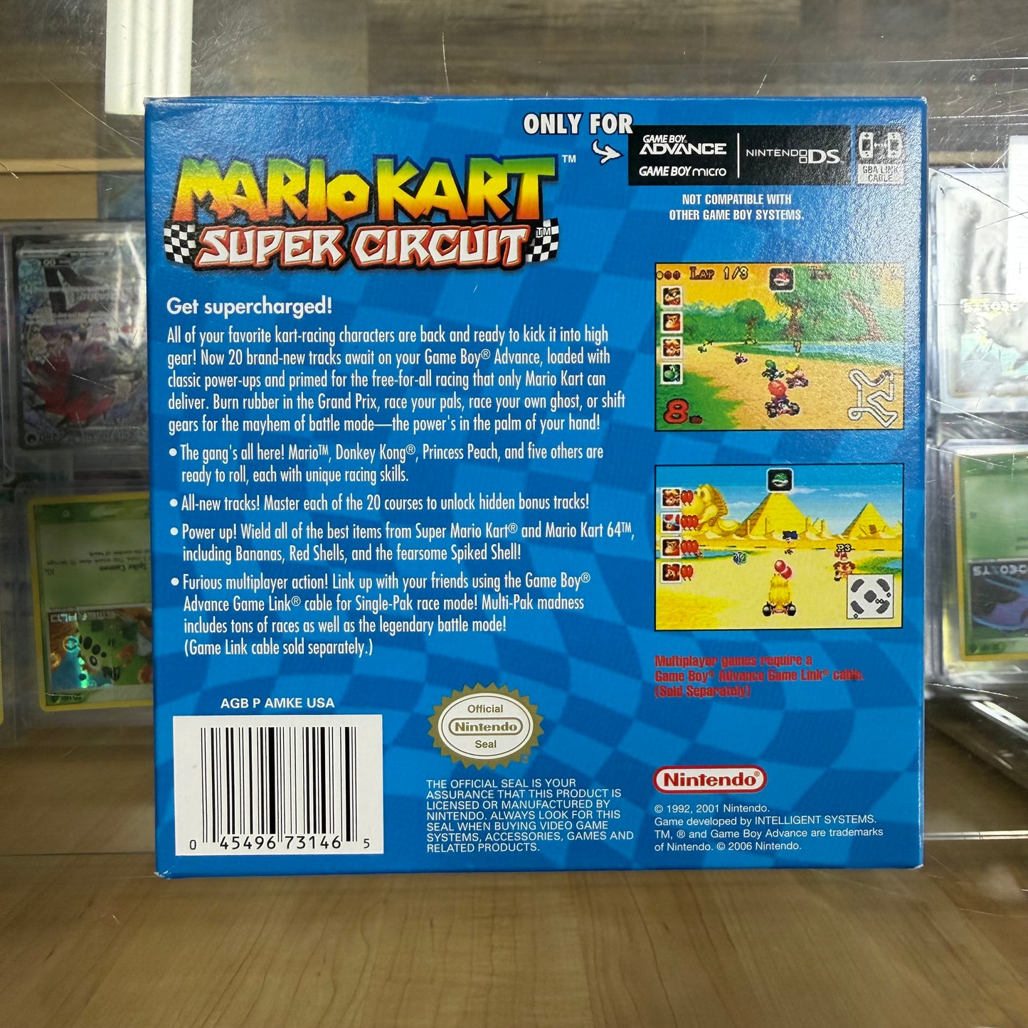 Mario Kart Super Circuit GameBoy Advance CIB