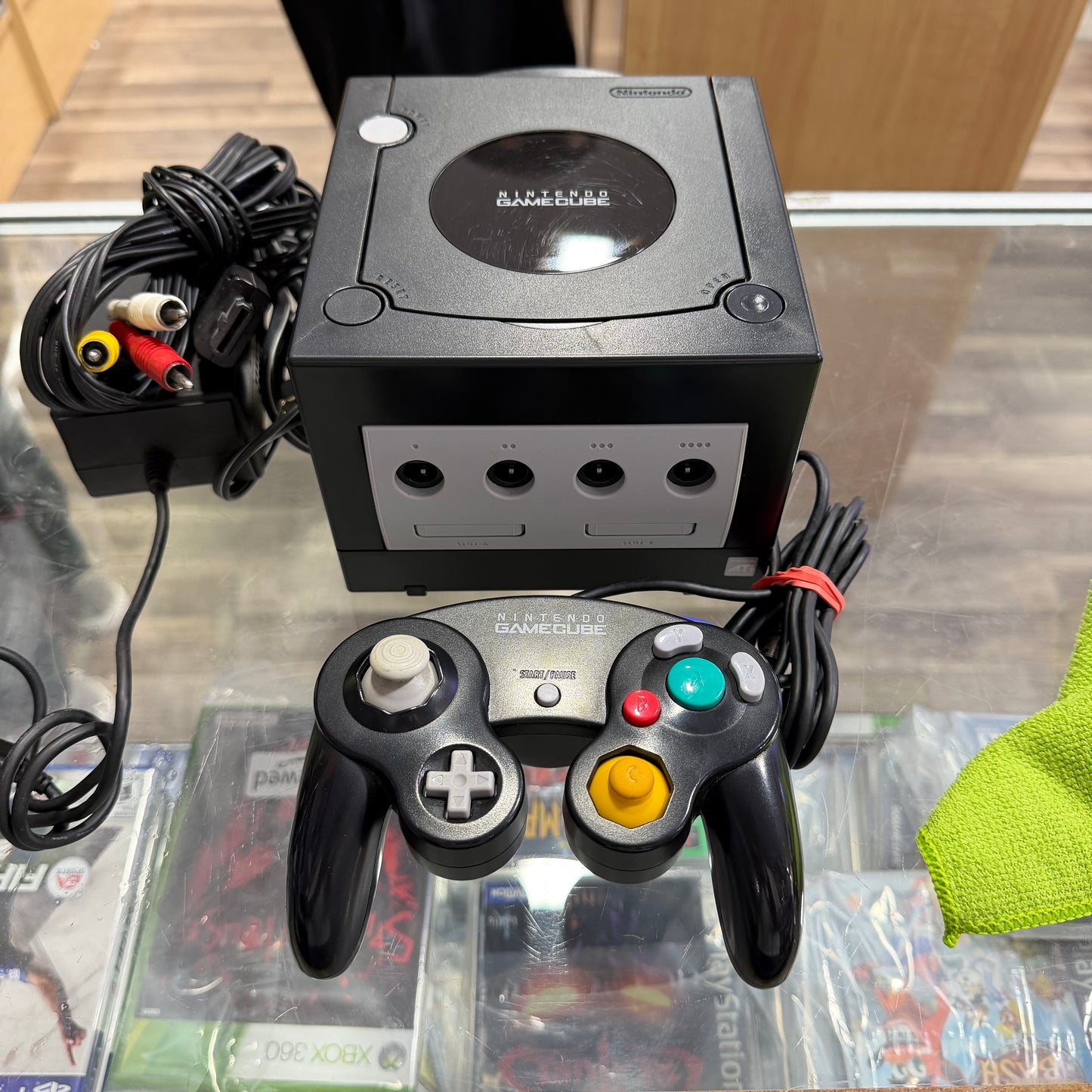 Black GameCube System GameCube (power video cable and controller included)