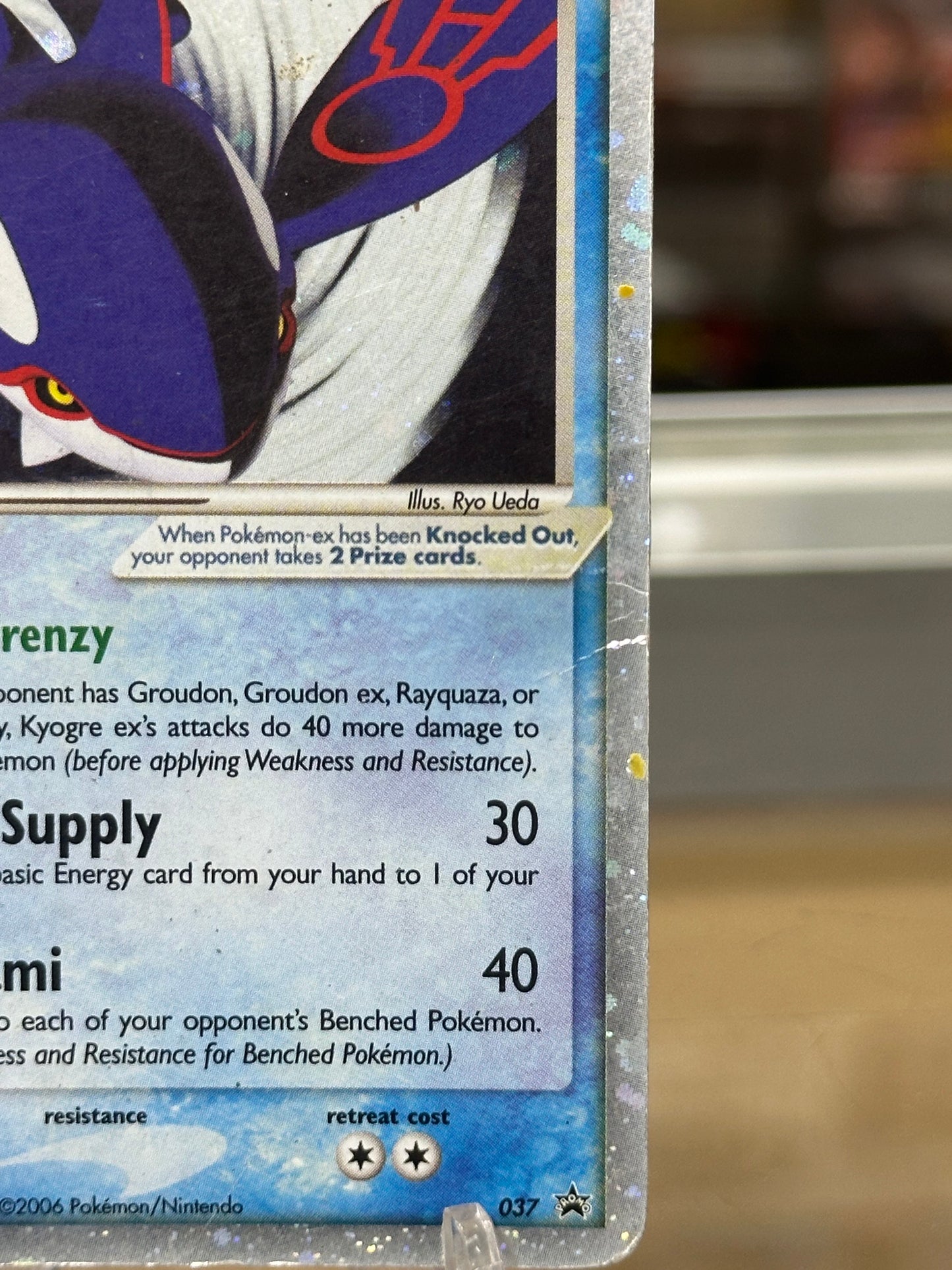 Kyogre ex - 037 (EX Collector's Tins) - Nintendo Promos DMG