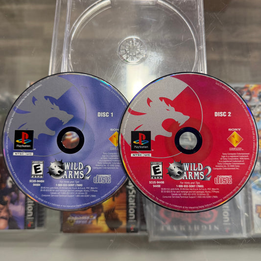 Wild Arms 2 Playstation 1 (loose disc)
