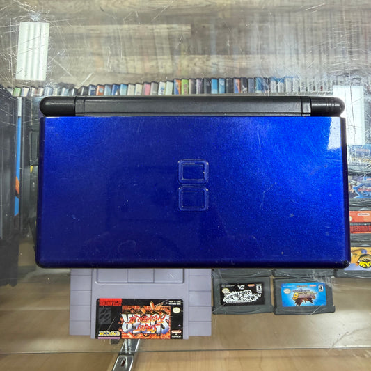 Cobalt & Black Nintendo DS Lite Nintendo DS (Charger included)