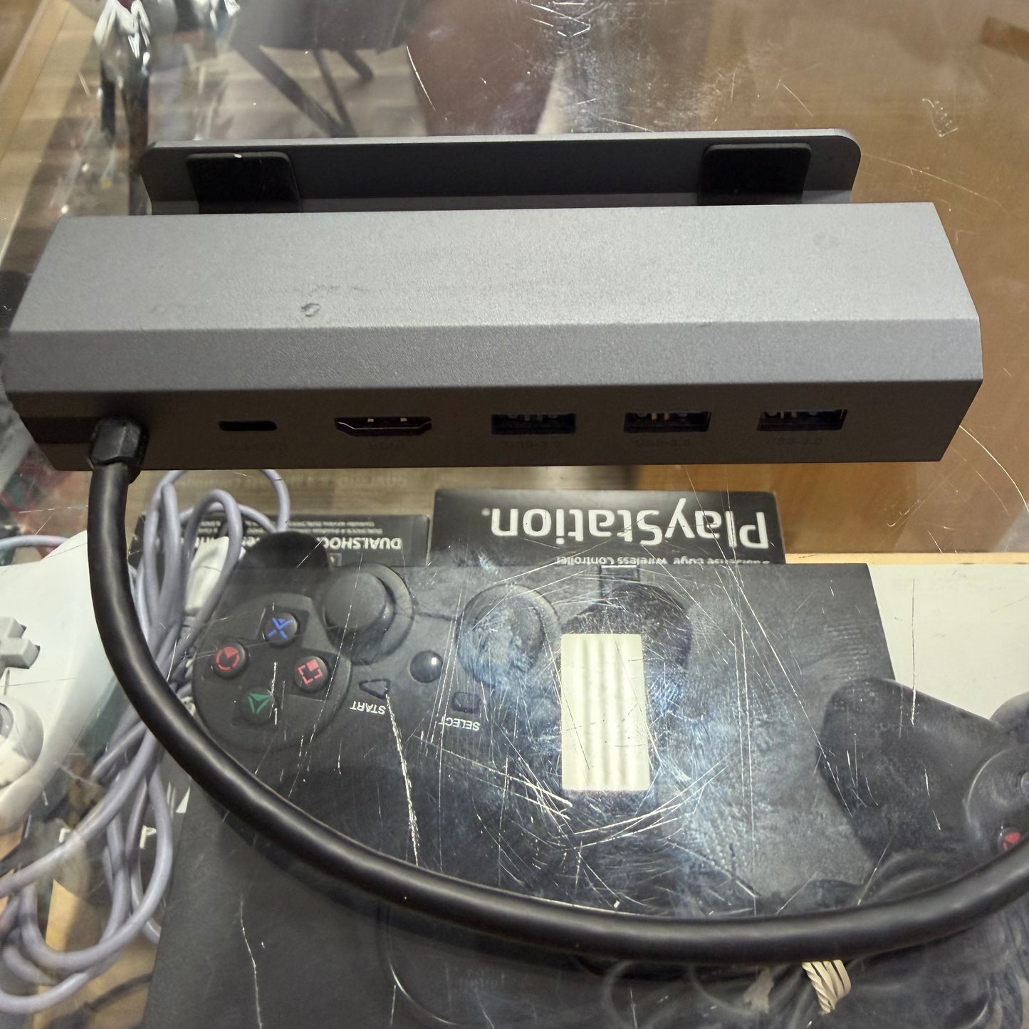 Steam Deck LCD Model 265 GB Handheld System ( dock and charger included )
