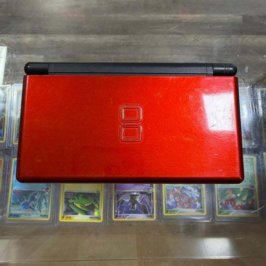 Red & Black Nintendo DS Lite Nintendo DS (Charger included)
