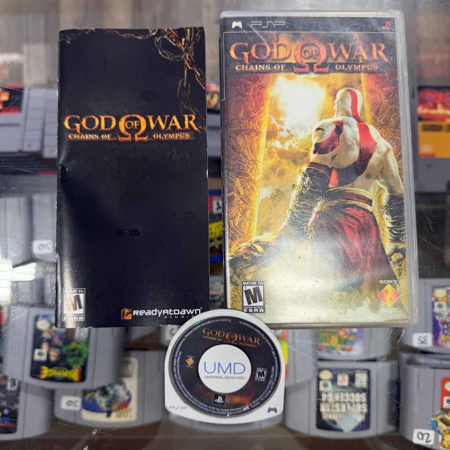 God Of War Chains Of Olympus PSP