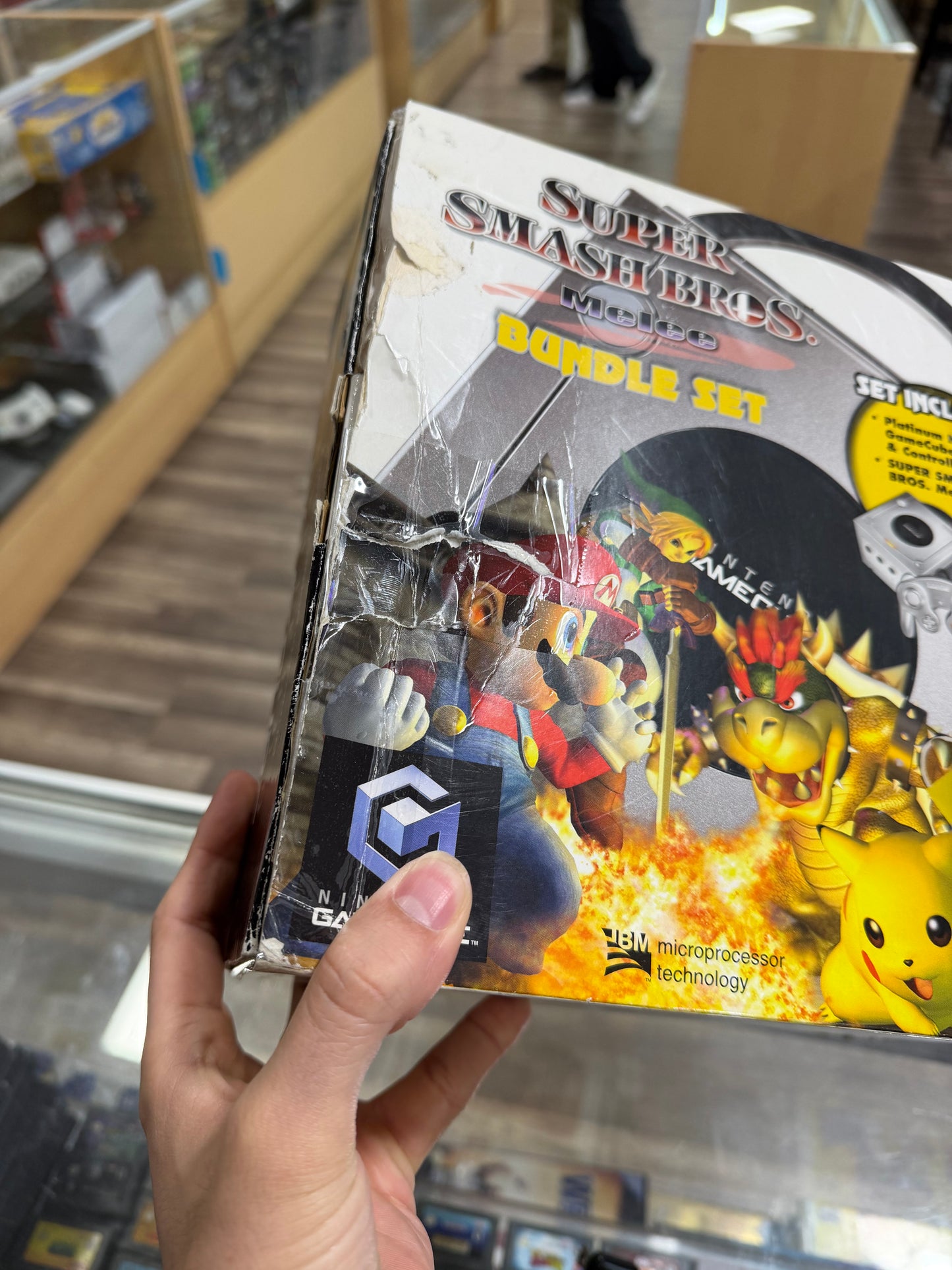 Super Smash Bros Melee Bundle Set Nintendo GameCube - New Capacitors