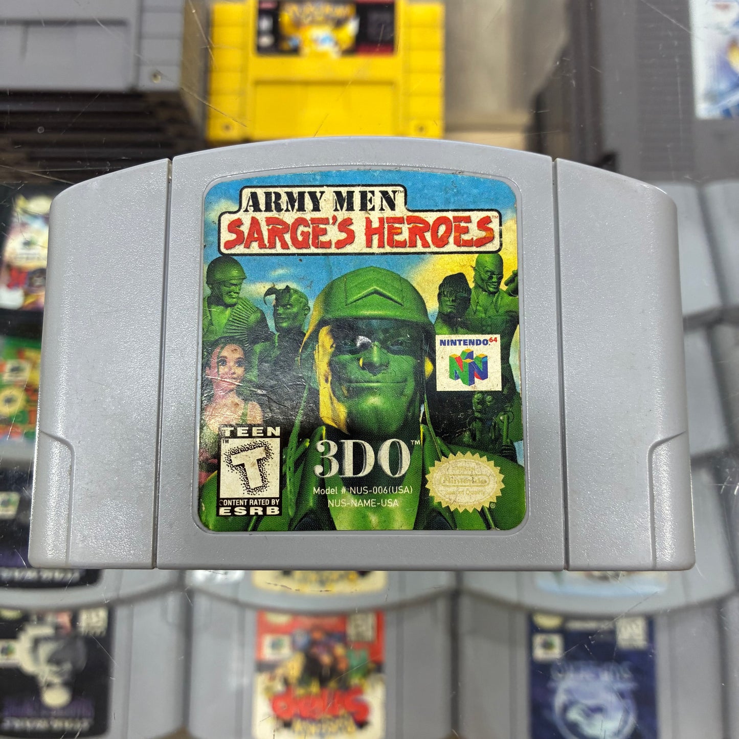 Army Men Sarge’s Heroes Nintendo 64