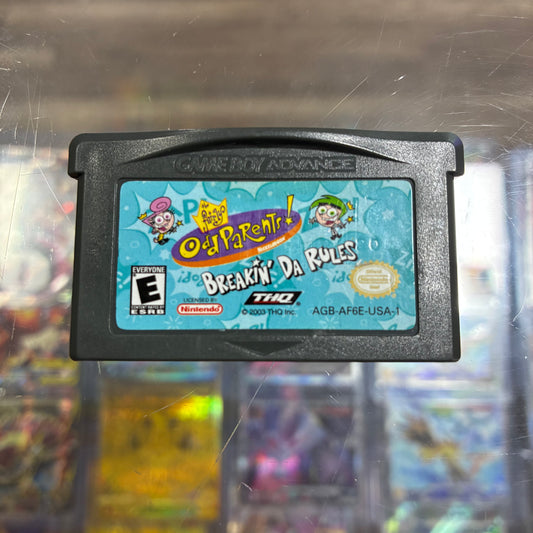 Fairly Odd Parents Breakin’ Da Rules GameBoy Advance