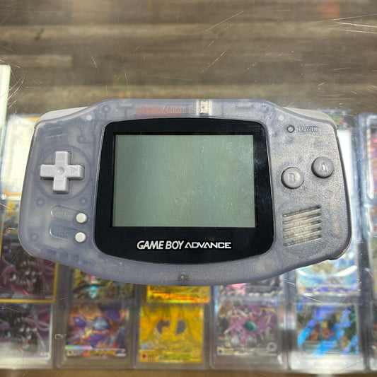 (0464) Nintendo GameBoy Advance Handheld System (Glacier)