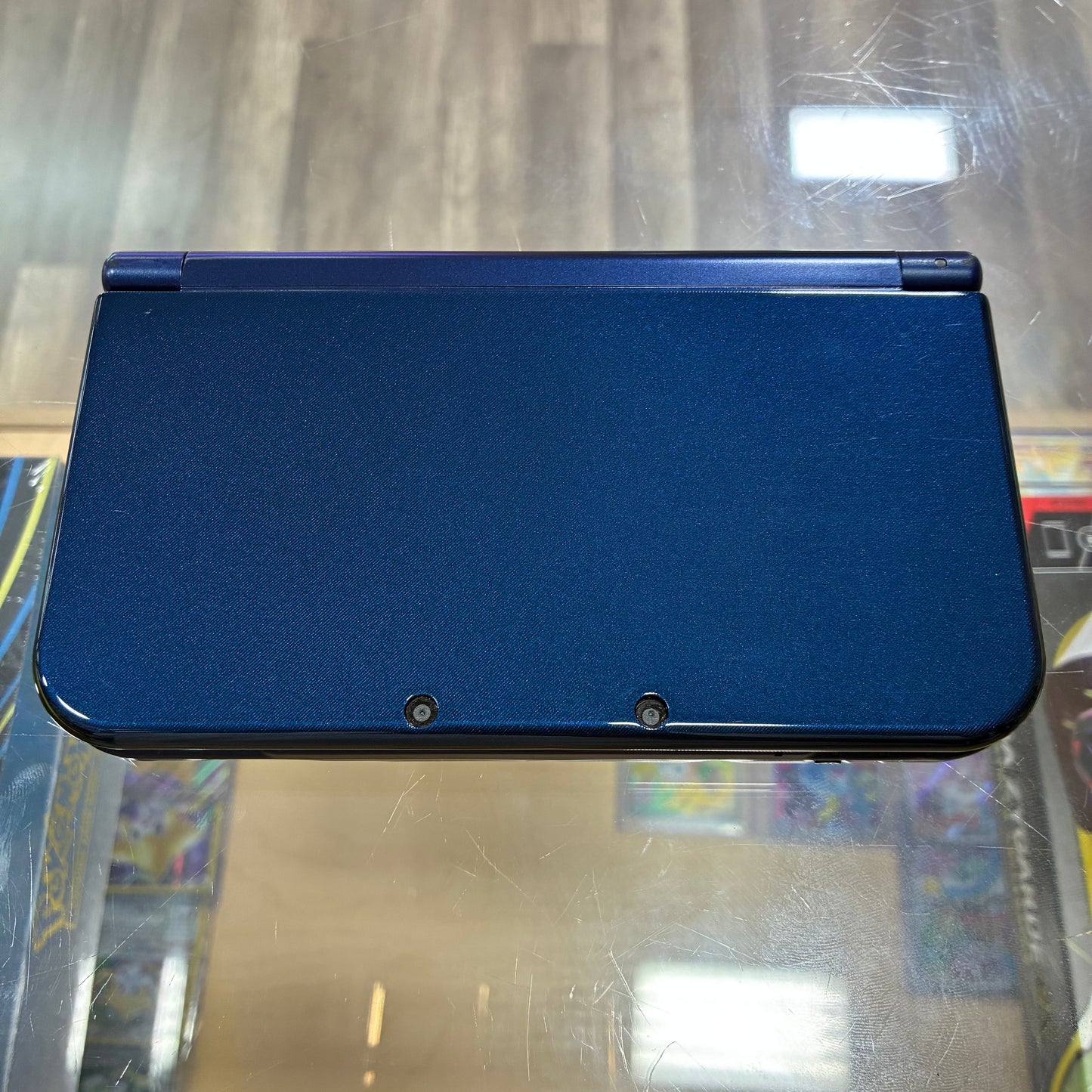 (732)(IPS Top Screen) New Nintendo 3DS XL Handheld System (Blue) w/ Charger (Region Free)(JAPANESE TO US)