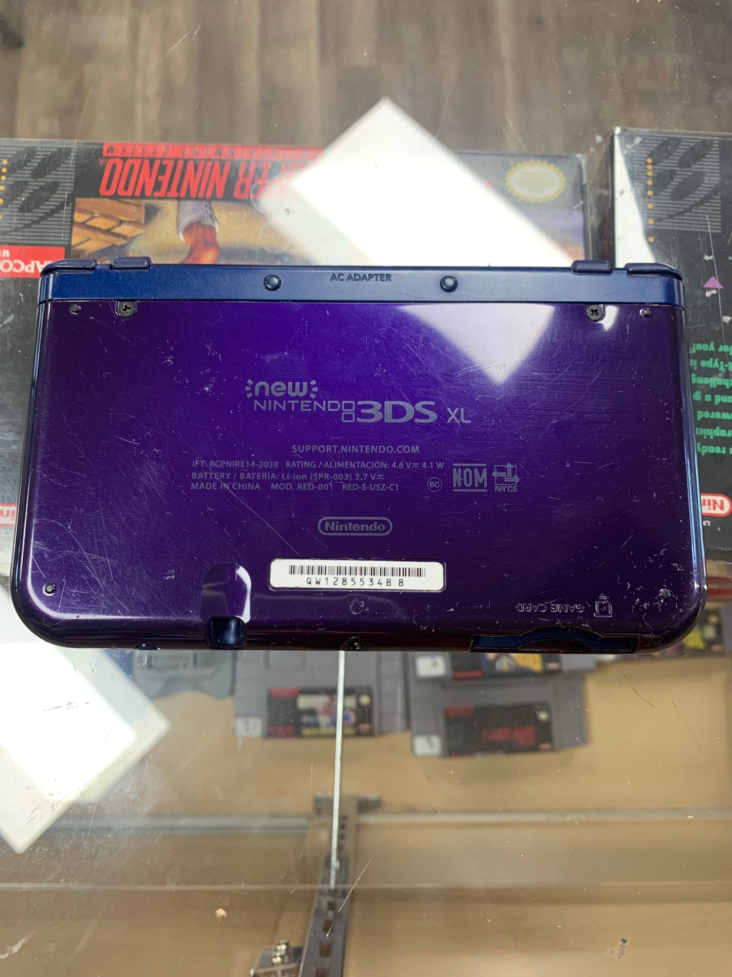 New Nintendo 3DS XL System Galaxy with Charger and Digital Games