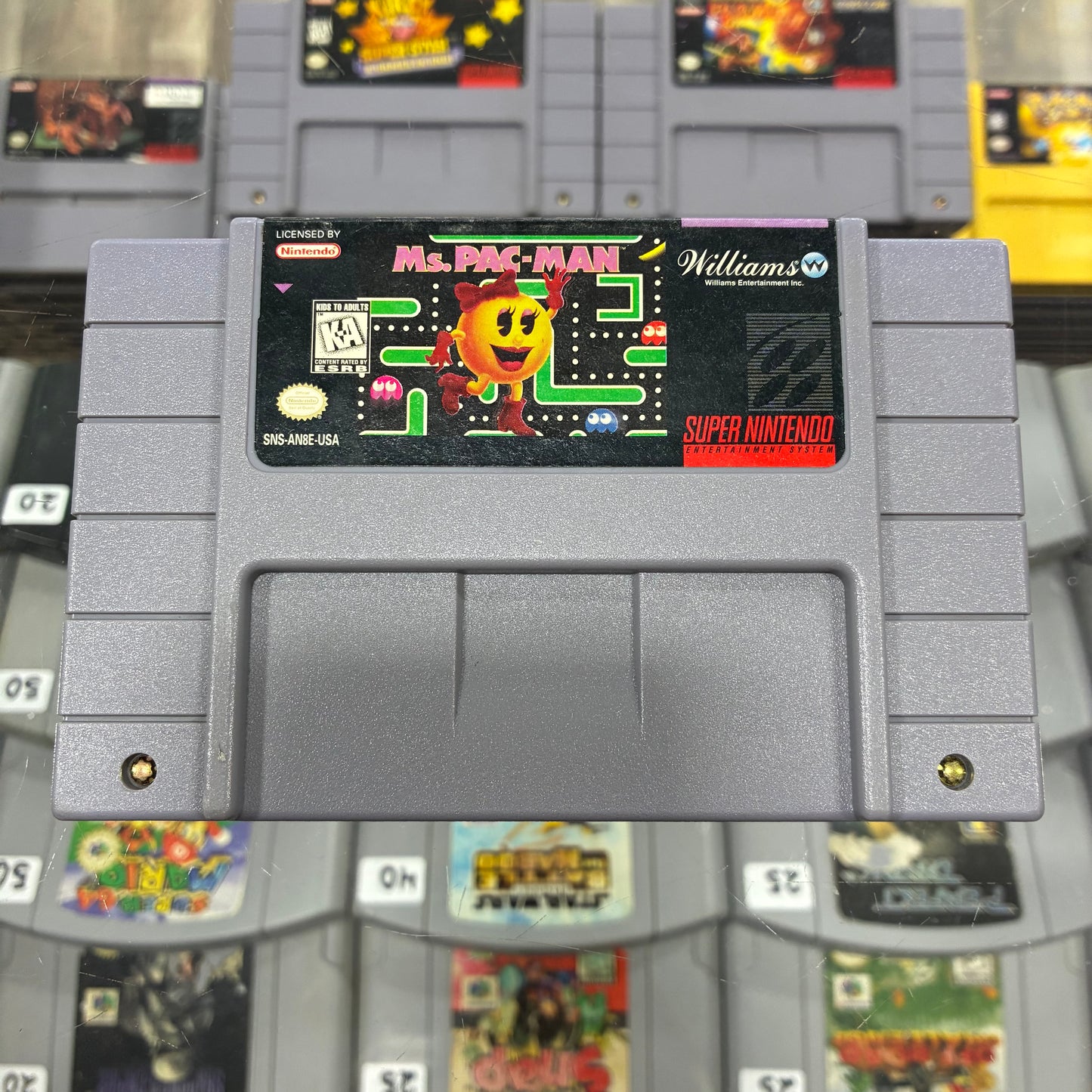 Ms. Pac-Man Super Nintendo