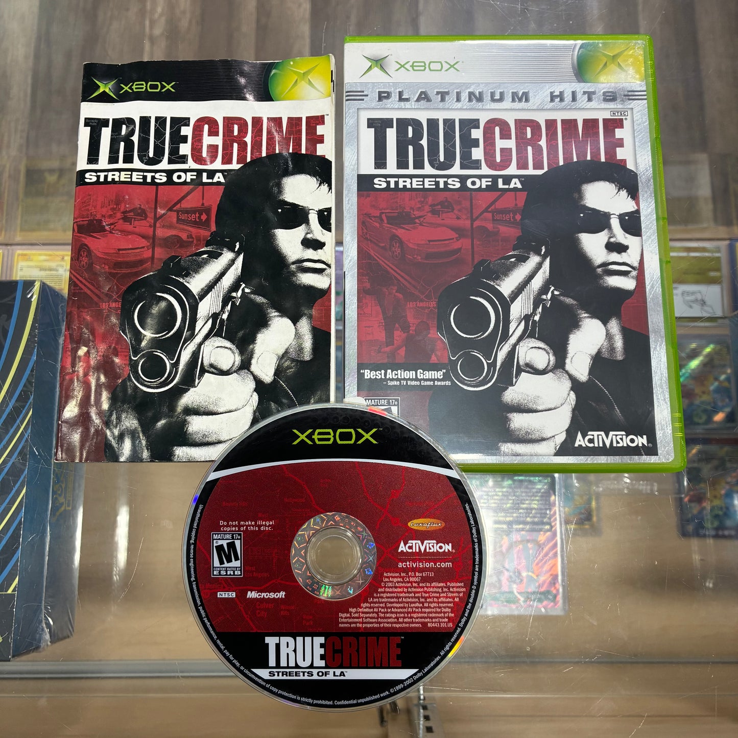 True Crime Streets of LA Platinum Hits Xbox