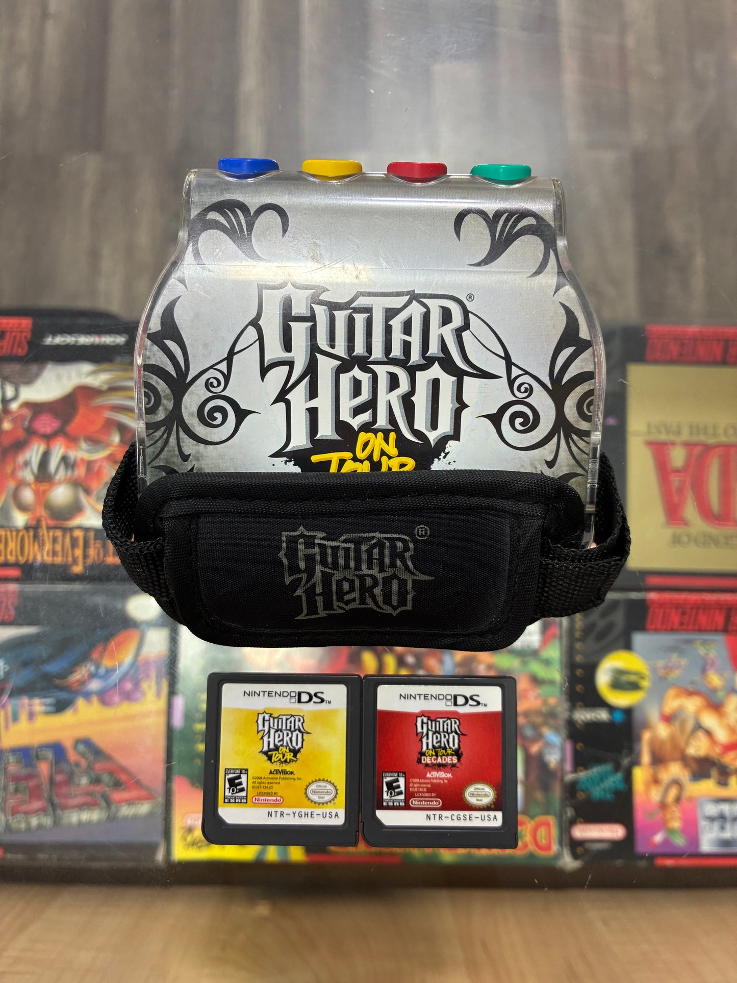 Guitar Hero On Tour & Decades w/ Grip Nintendo DS