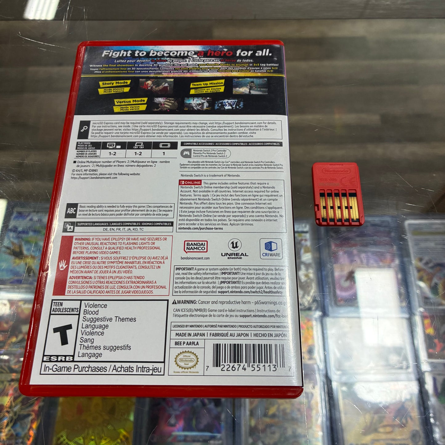 My Hero Academia All’s Justice Nintendo Switch 2