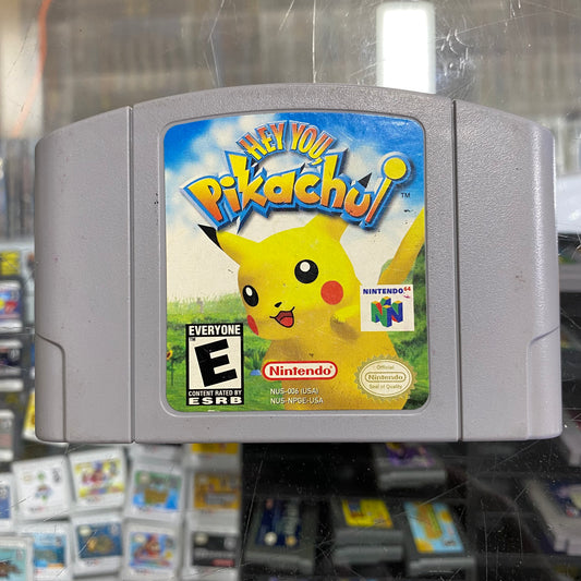 Hey You Pikachu Nintendo 64