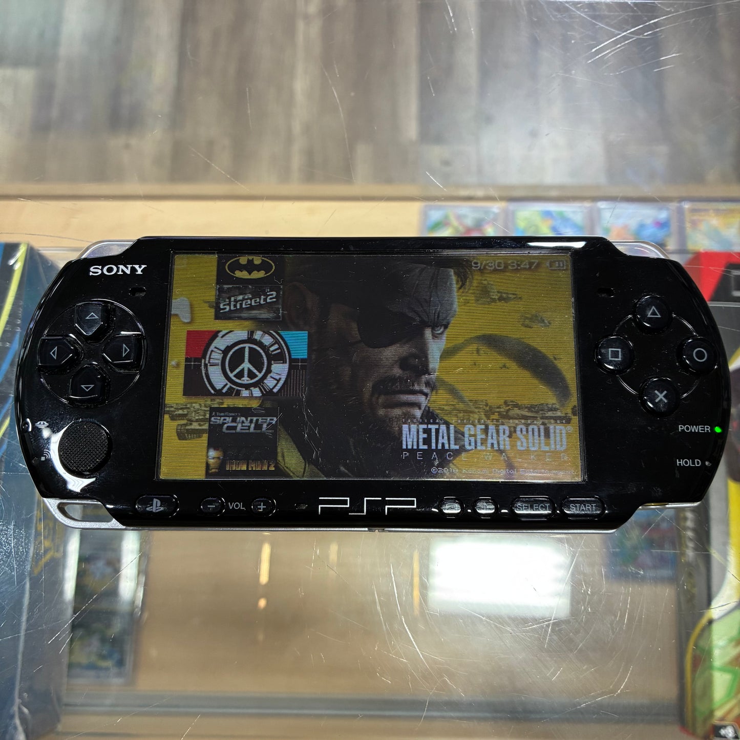 PSP 3000 Handheld System (Black) w/ Digital Games, Charger & Screen Protector