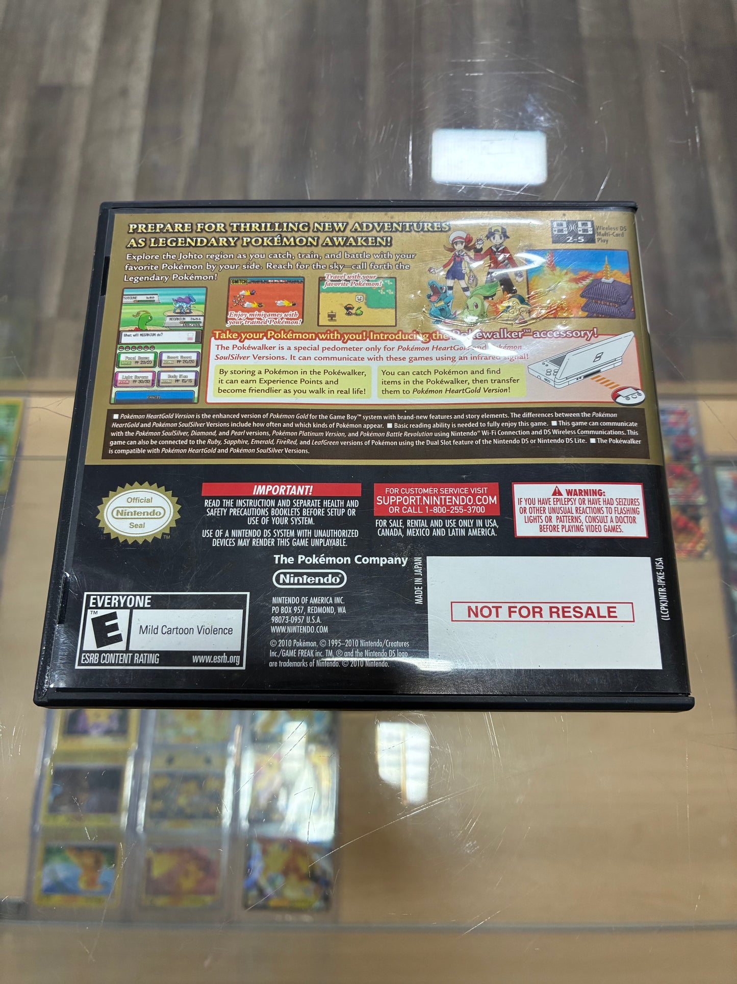 Pokémon HeartGold Nintendo DS (Authentic)