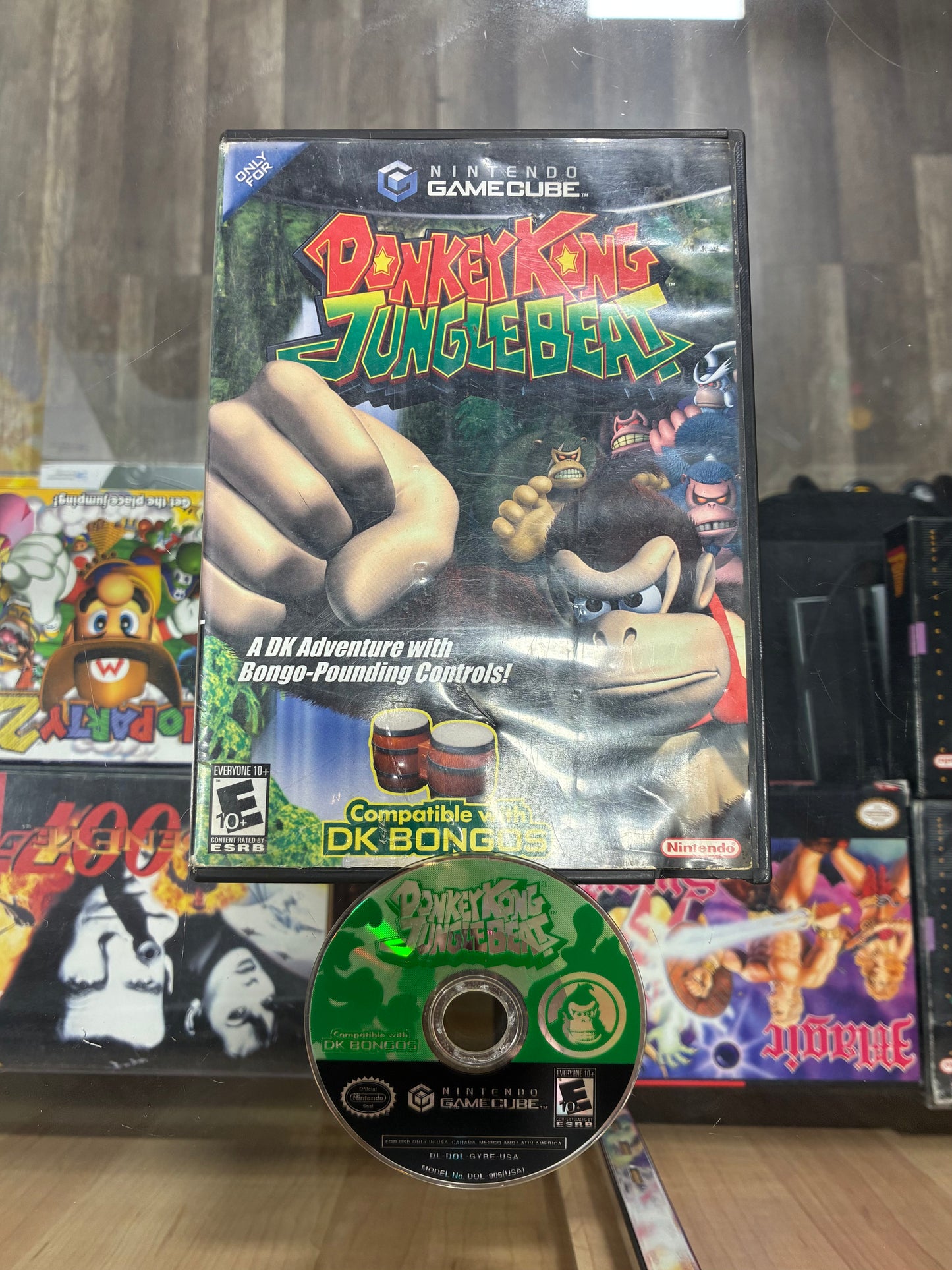 Donkey Kong Jungle Beat Nintendo GameCube