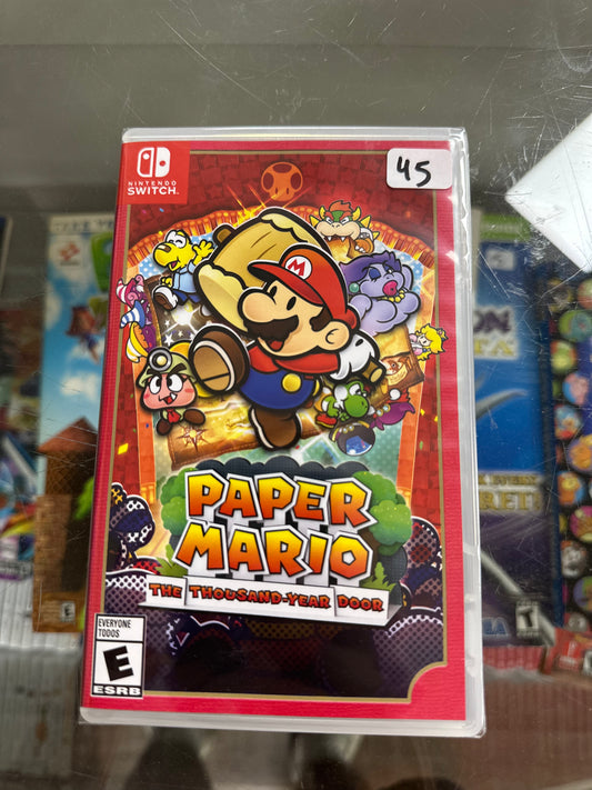 New Paper Mario The Thousand Year Door Nintendo Switch